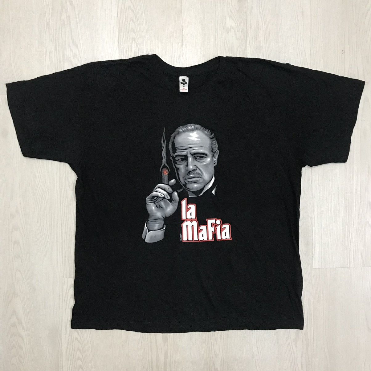 Vintage The Godfather Movie Tee La Mafia Vintage Movie Tee Size US M / EU 48-50 / 2 - 1 Thumbnail