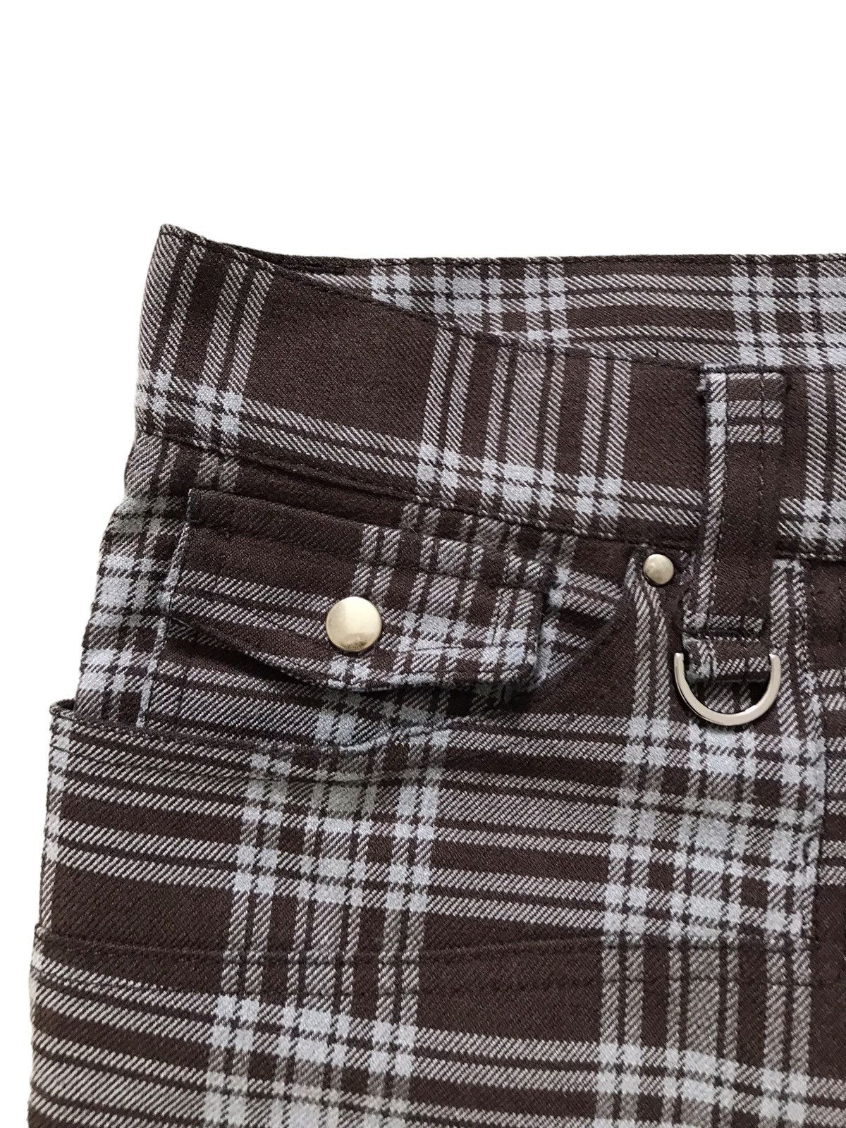 Seditionaries Semantic Design Brown Tartan Plaid Punk Trouser Pants Size US 32 / EU 48 - 7 Thumbnail