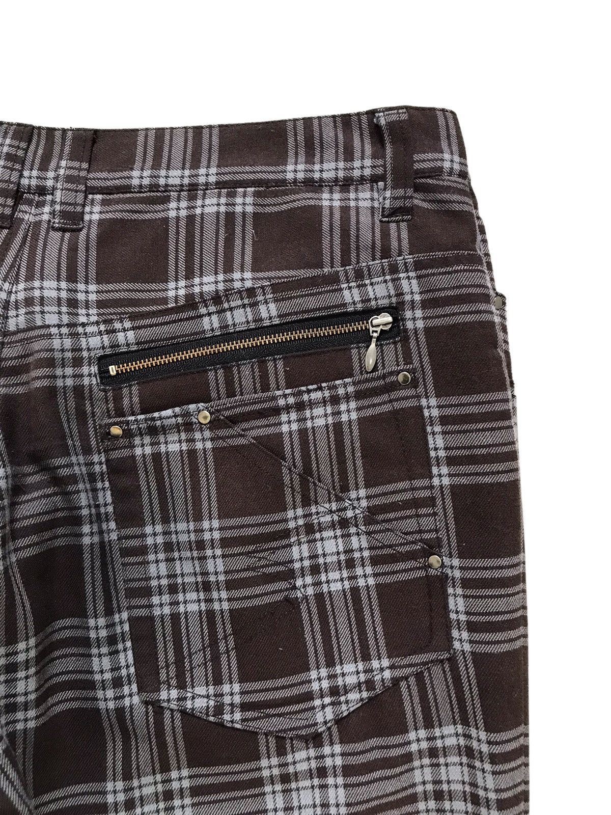 Seditionaries Semantic Design Brown Tartan Plaid Punk Trouser Pants Size US 32 / EU 48 - 16 Thumbnail