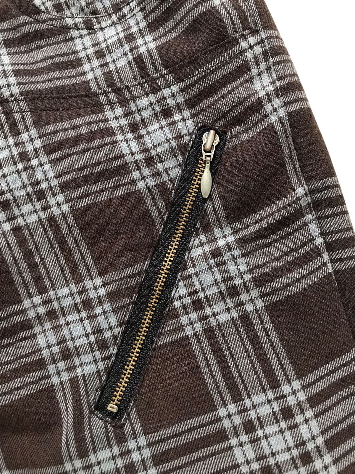 Seditionaries Semantic Design Brown Tartan Plaid Punk Trouser Pants Size US 32 / EU 48 - 8 Thumbnail