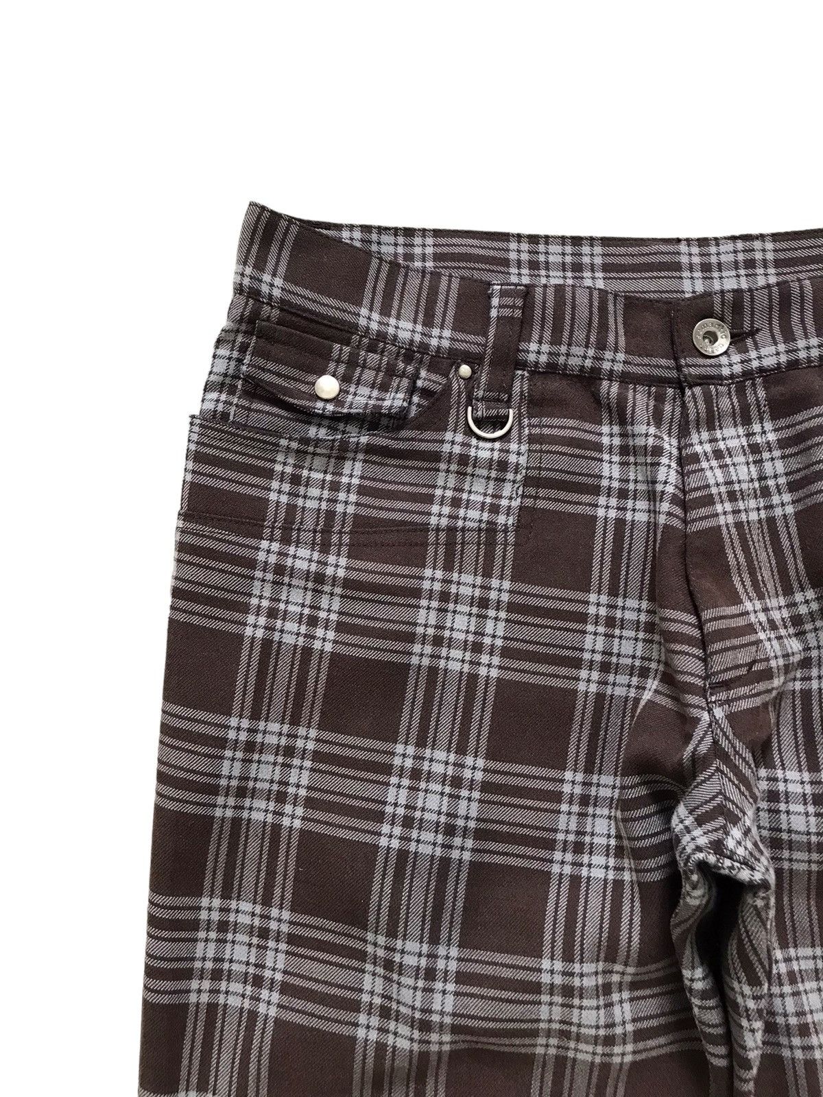 Seditionaries Semantic Design Brown Tartan Plaid Punk Trouser Pants Size US 32 / EU 48 - 5 Thumbnail
