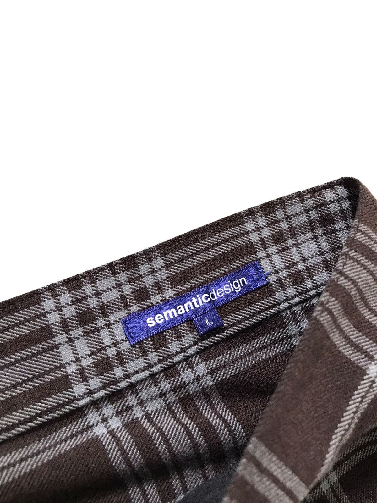Seditionaries Semantic Design Brown Tartan Plaid Punk Trouser Pants Size US 32 / EU 48 - 9 Thumbnail