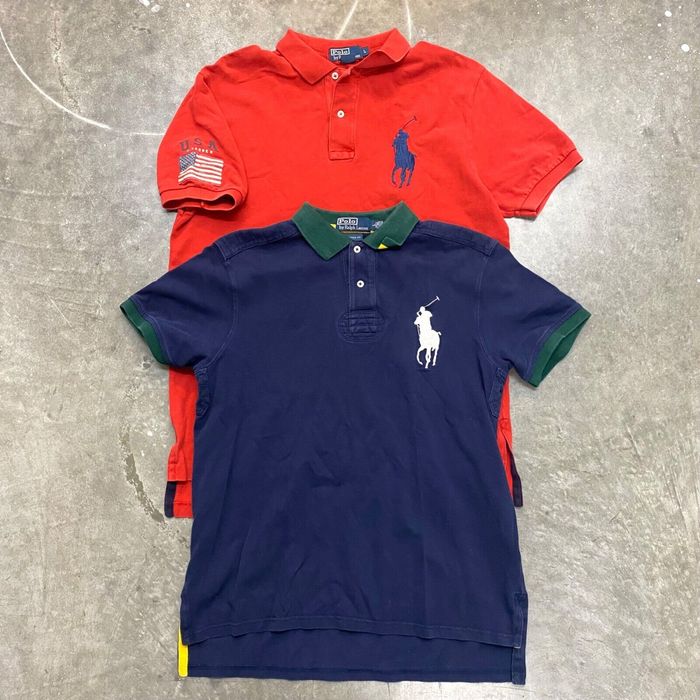 Polo Ralph Lauren VTG Polo Ralph Lauren Big Pony Rugby Polo Shirts