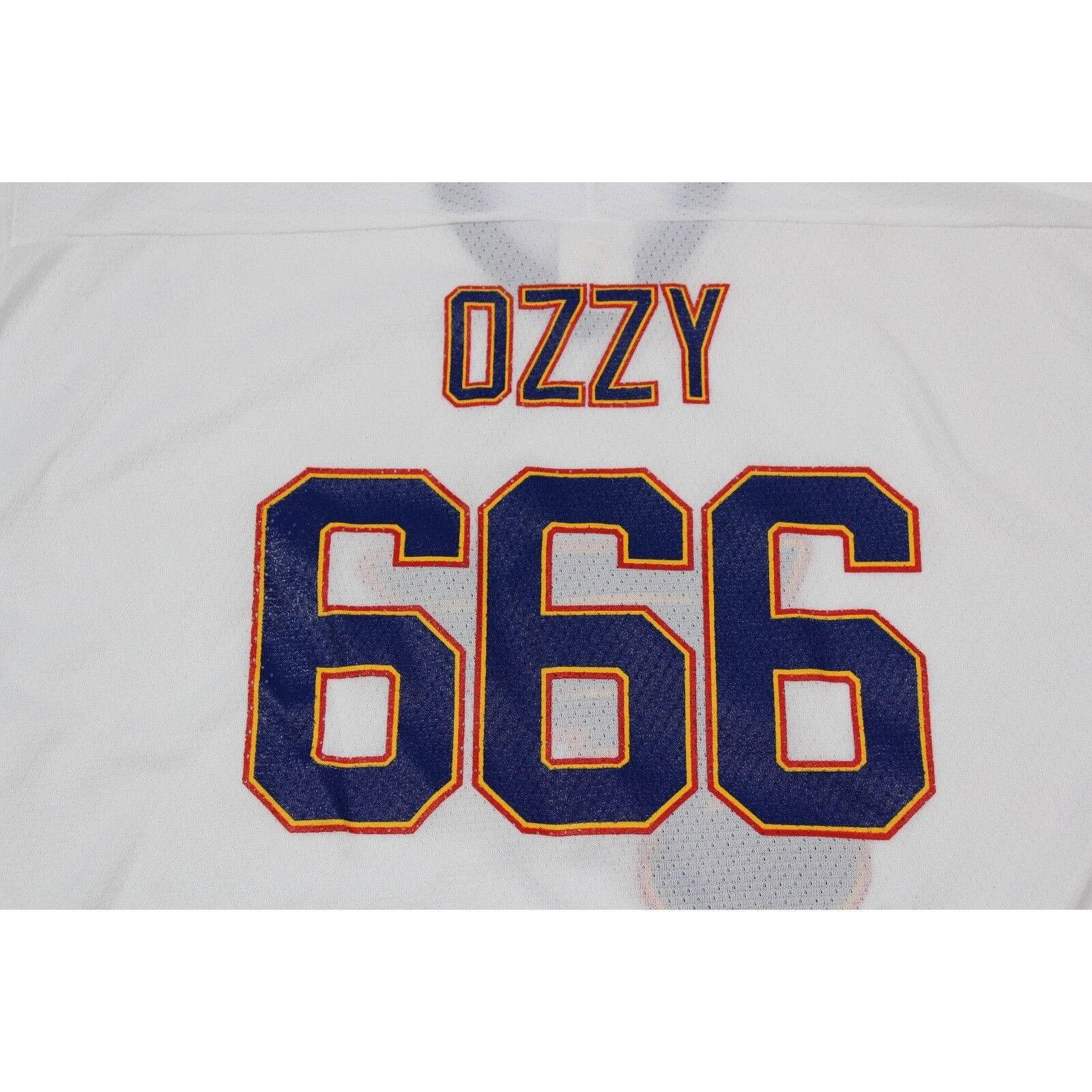 Ccm NOS Vtg 90s CCM XL Ozzy Osbourne Black Sabbath St Louis Blue Size US XL / EU 56 / 4 - 12 Thumbnail