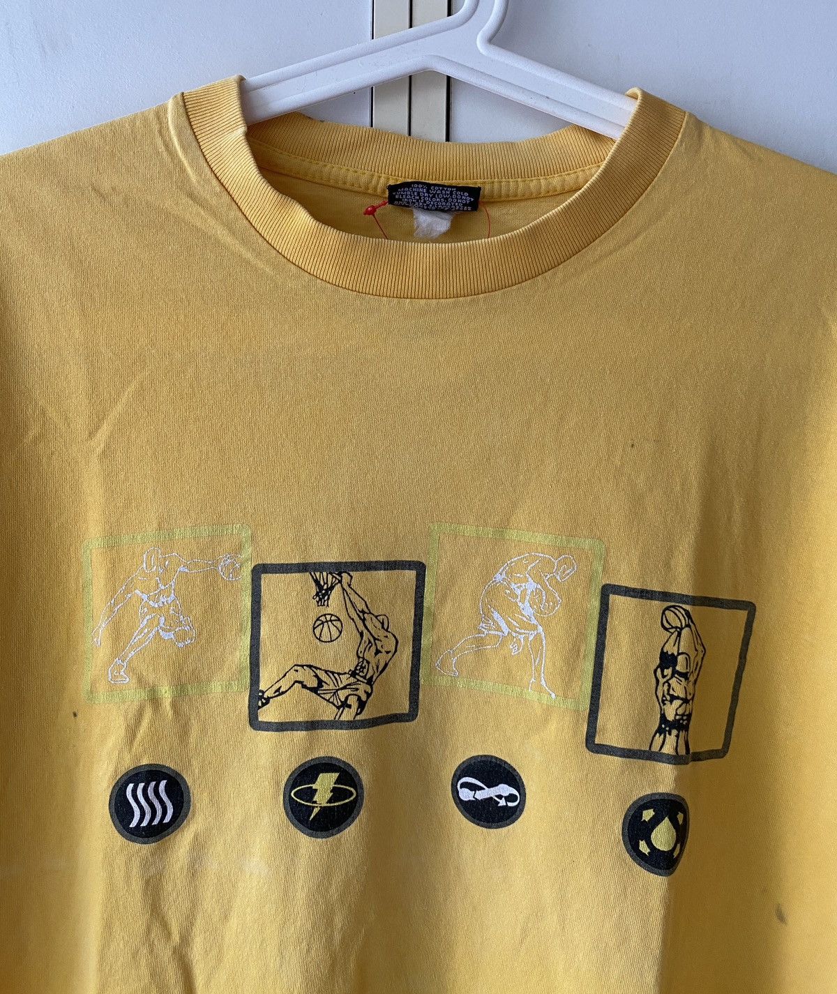 Vintage VINTAGE 90’ AND1 “BRINGING THE THUNDER” T SHIRT Size US M / EU 48-50 / 2 - 2 Thumbnail