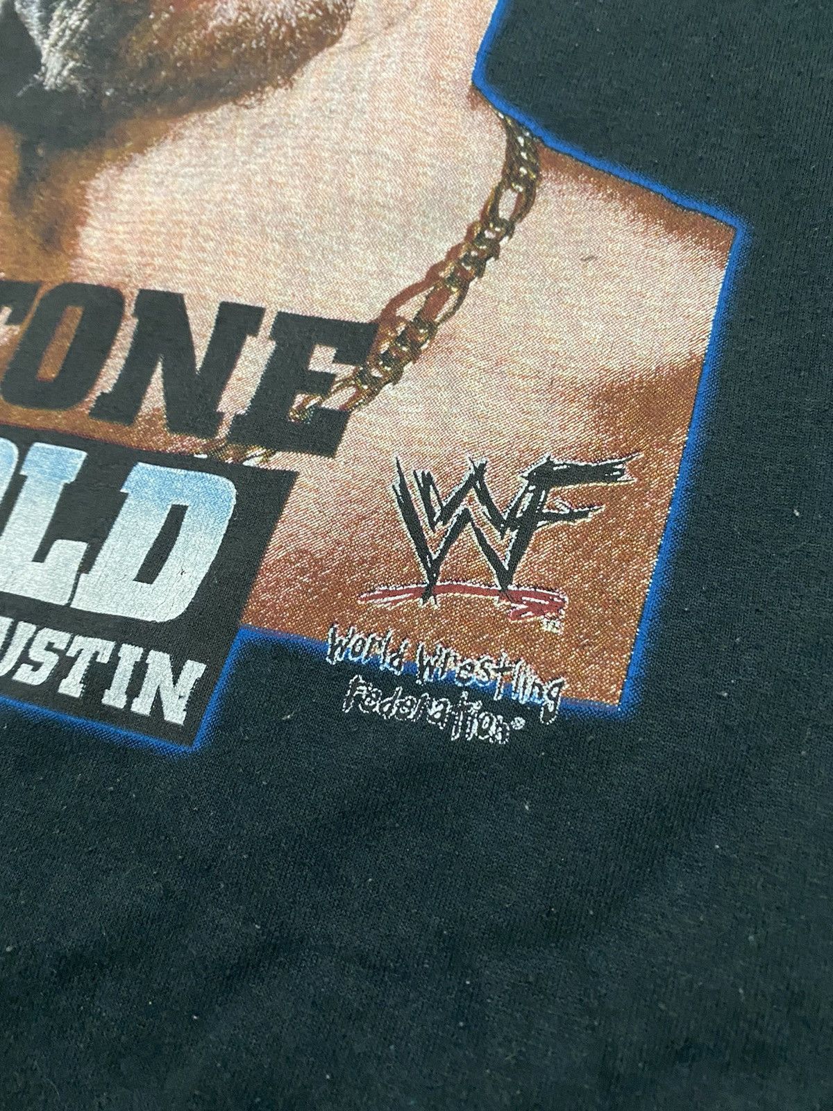Vintage 🔥Vintage🔥 98’ Stone Cold Steve Austin Anger Face Tee Size US L / EU 52-54 / 3 - 6 Thumbnail