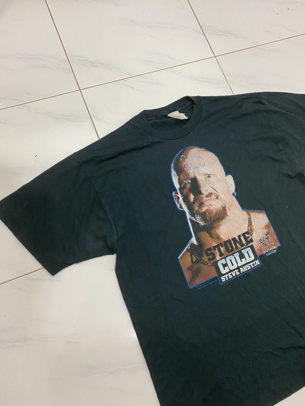 Vintage 🔥Vintage🔥 98’ Stone Cold Steve Austin Anger Face Tee Size US L / EU 52-54 / 3 - 4 Thumbnail