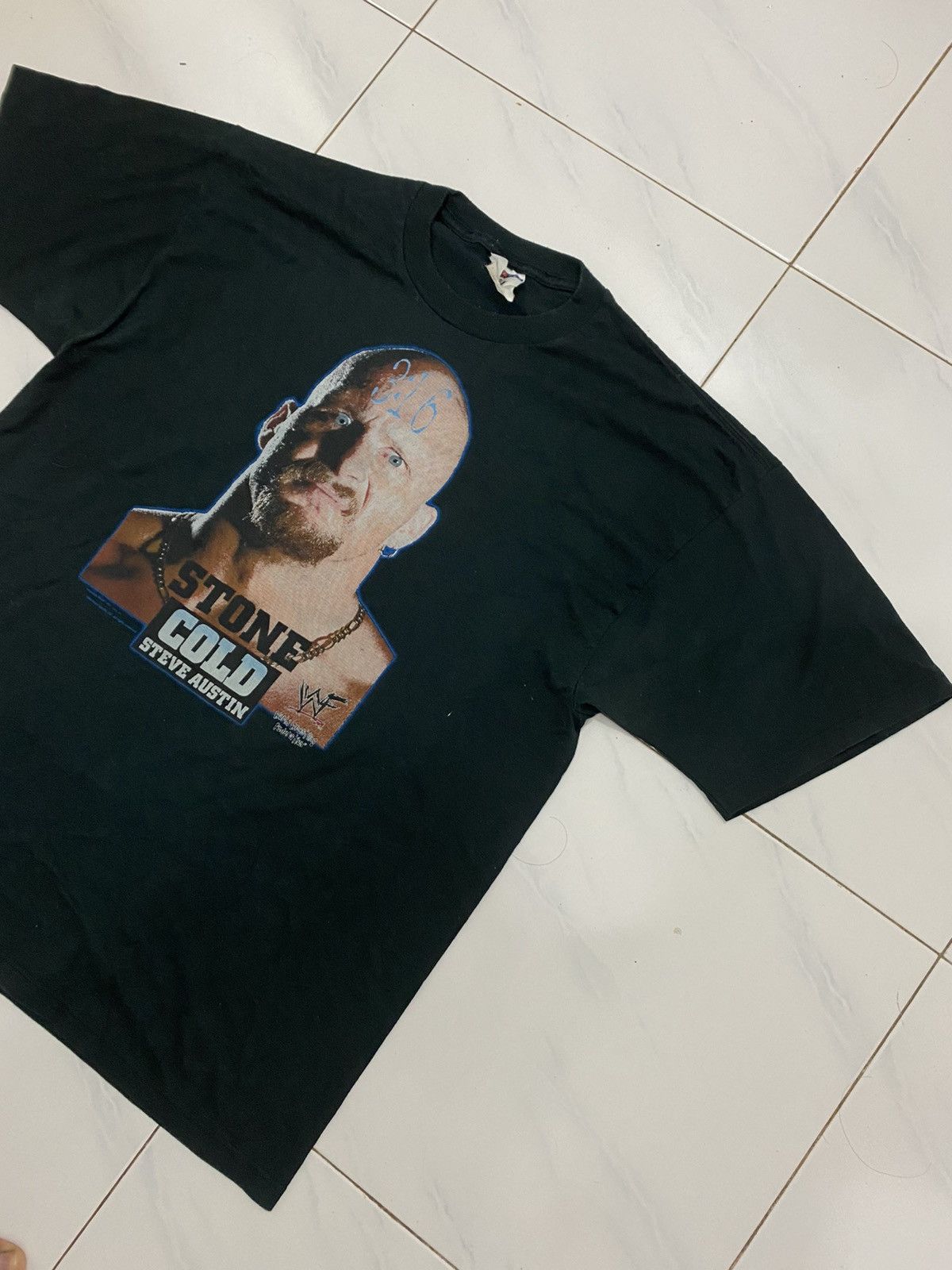 Vintage 🔥Vintage🔥 98’ Stone Cold Steve Austin Anger Face Tee Size US L / EU 52-54 / 3 - 5 Thumbnail