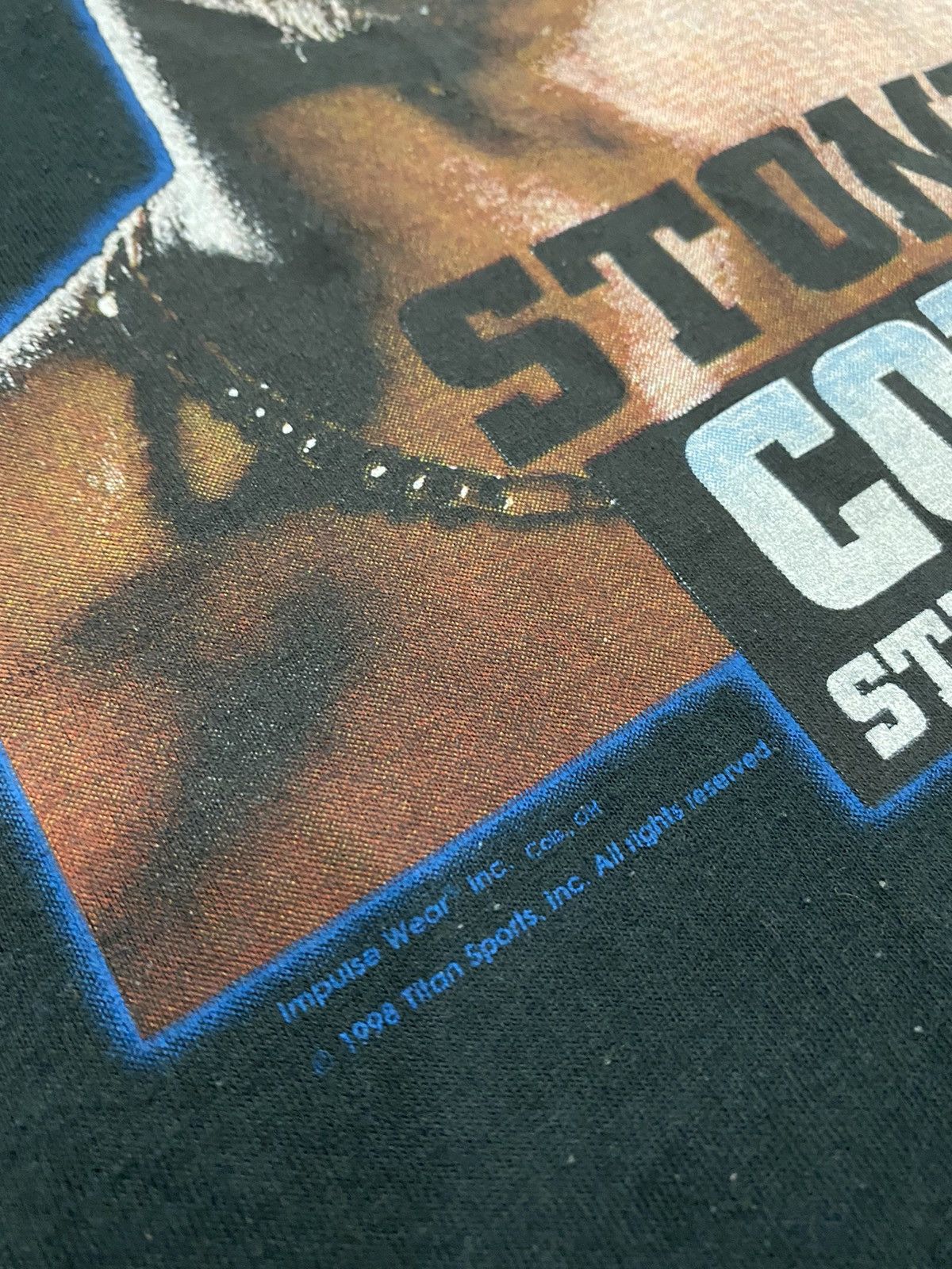Vintage 🔥Vintage🔥 98’ Stone Cold Steve Austin Anger Face Tee Size US L / EU 52-54 / 3 - 7 Thumbnail