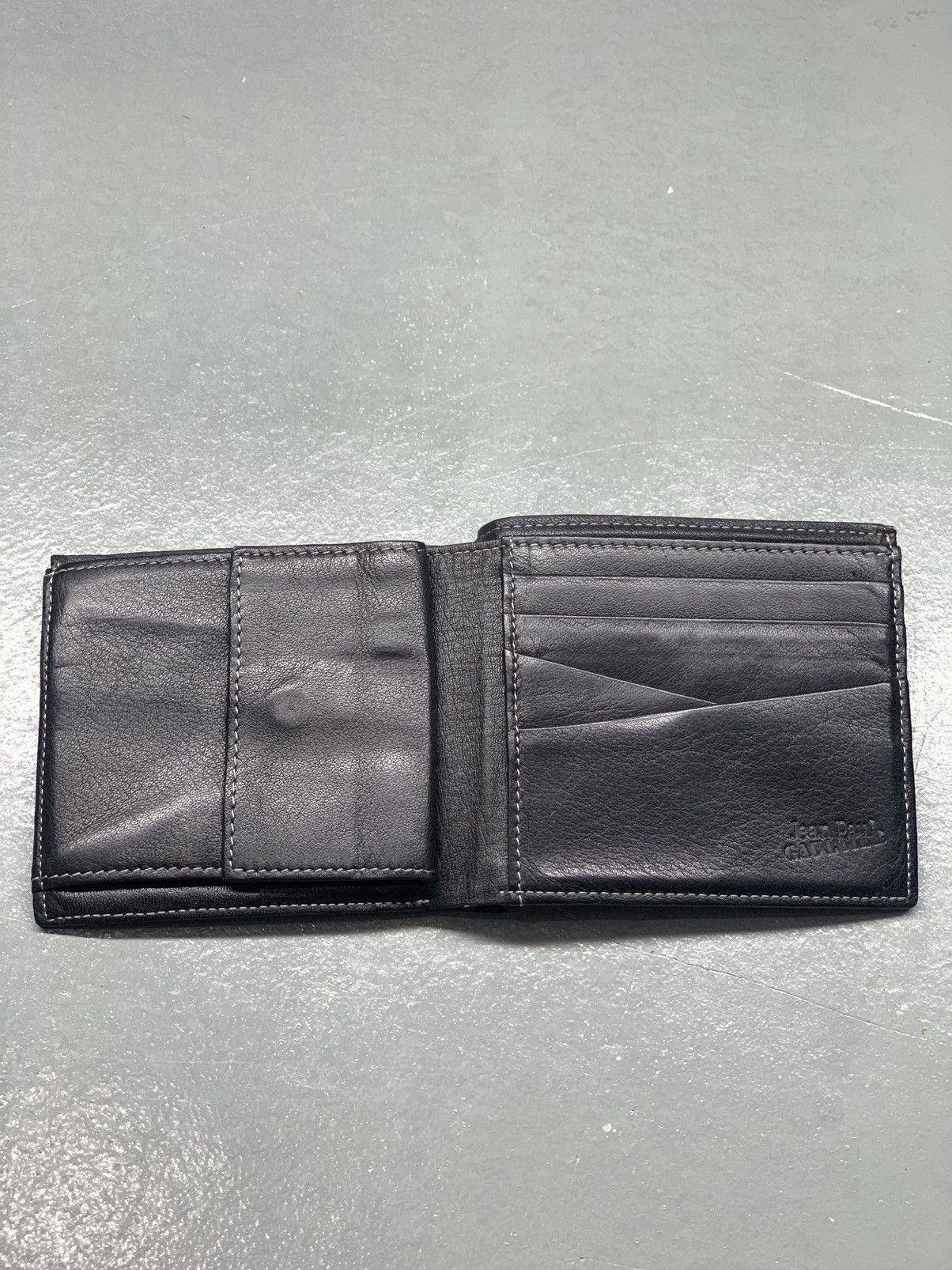 Pochette De Soirée En Cuir Jean Paul Gaultier - Noir, 15x22 Cm, Neuf Sans étiquette