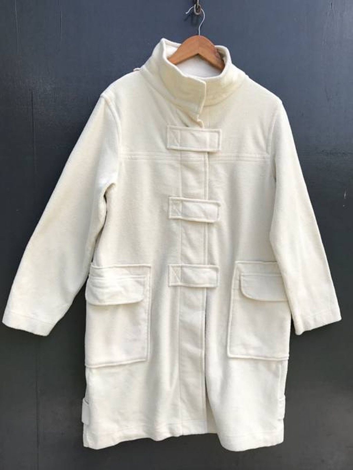Japanese Brand Paodelo.B.B.C Fleece Fashion Designer Long Jacket Size US S / EU 44-46 / 1 - 1 Thumbnail