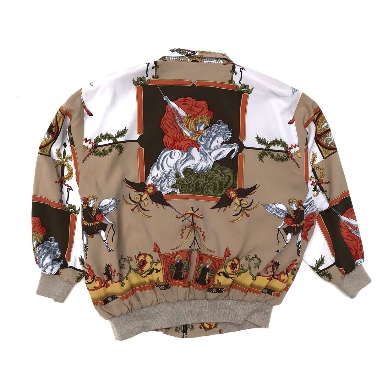 Japanese Brand 🔥🔥Vintage Japanese Baroque Pegasus Overprinted Design Jacket Size US M / EU 48-50 / 2 - 2 Thumbnail