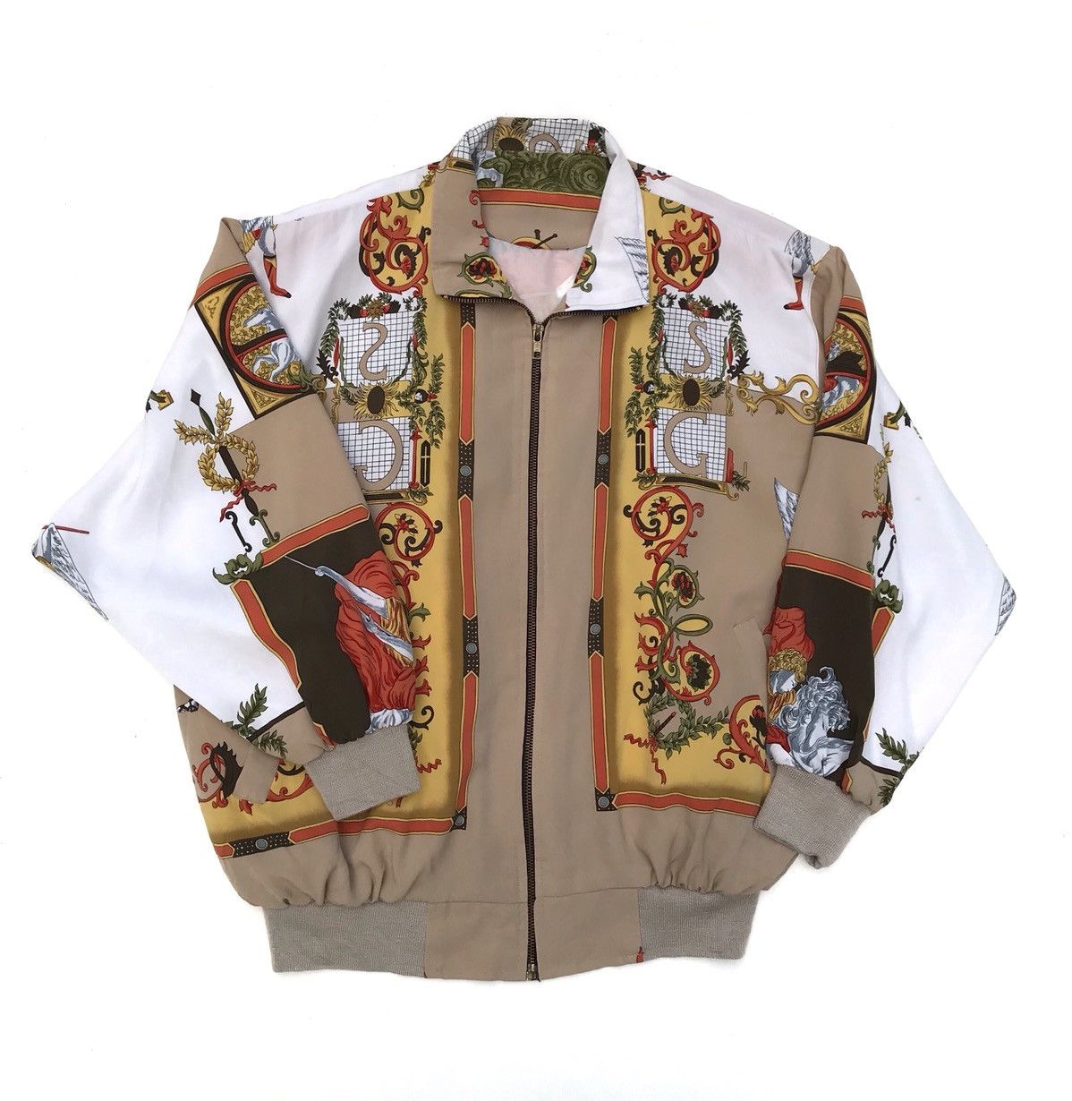 Japanese Brand 🔥🔥Vintage Japanese Baroque Pegasus Overprinted Design Jacket Size US M / EU 48-50 / 2 - 1 Thumbnail