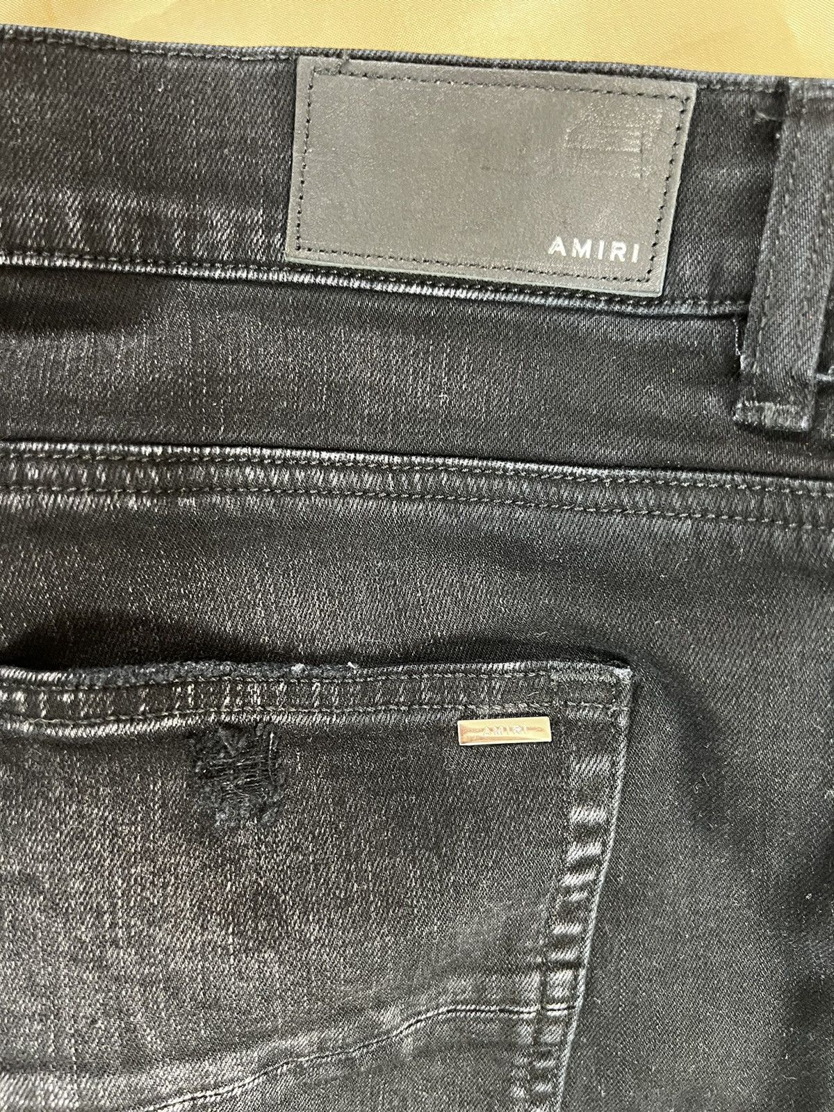 Amiri Amiri Men's Bandana Art Patch Skinny Jeans size 36 $2000 Size US 36 / EU 52 - 9 Thumbnail