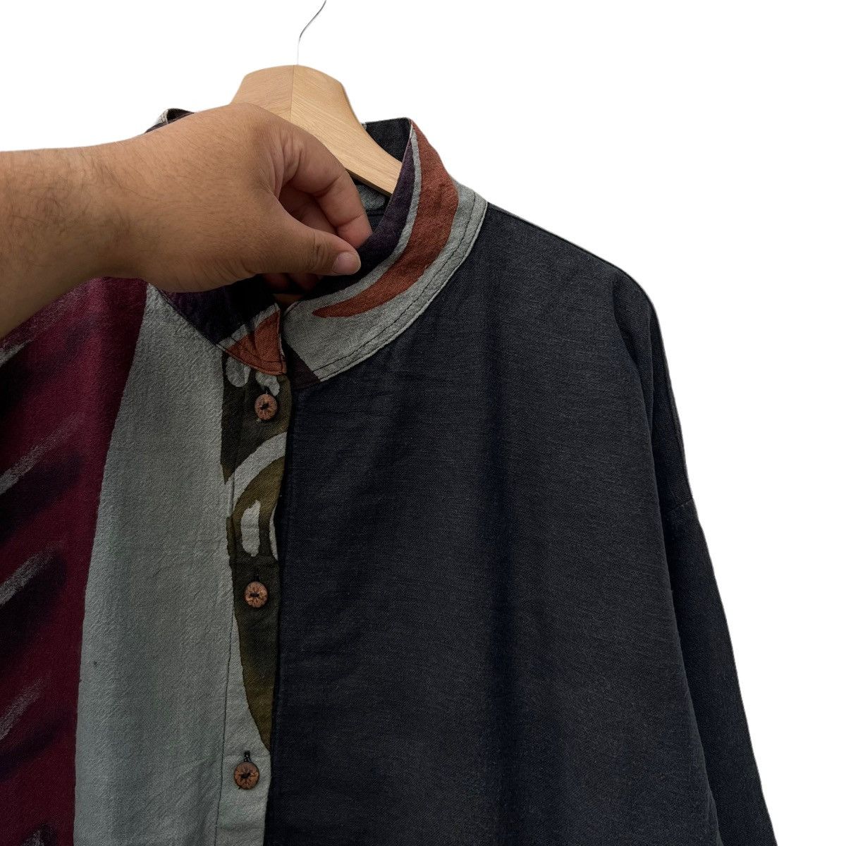 Japanese Brand VINTAGE DESIGN ETHNIC LABELS INSPIRED BY ISSEY MIYAKE JAPAN Size US M / EU 48-50 / 2 - 4 Thumbnail