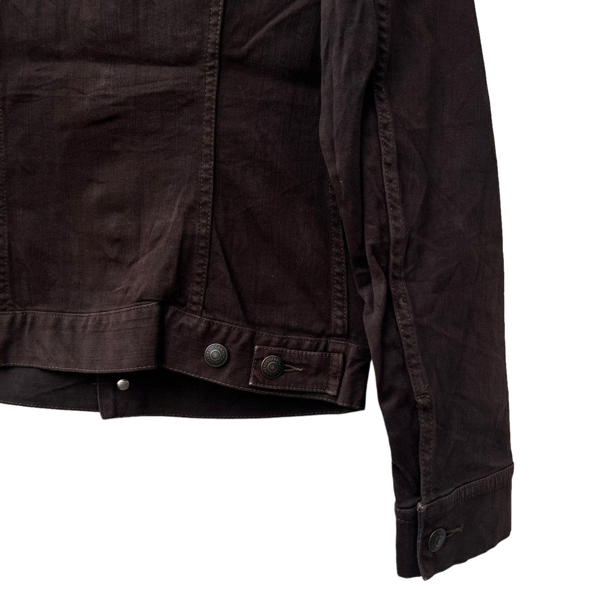DKNY RICH BROWN CROPPED JACKET DKNY JEANS CORDUROY DESIGN Size M / US 6-8 / IT 42-44 - 9 Thumbnail