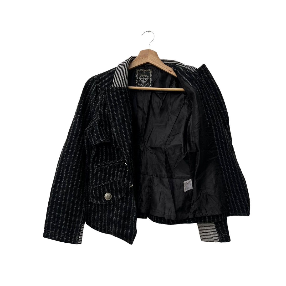 Japanese Brand HIKORY CHORE JACKET DOUBLE BREAST CROPPED JACKET ALGON QUINS Size US S / EU 44-46 / 1 - 9 Thumbnail