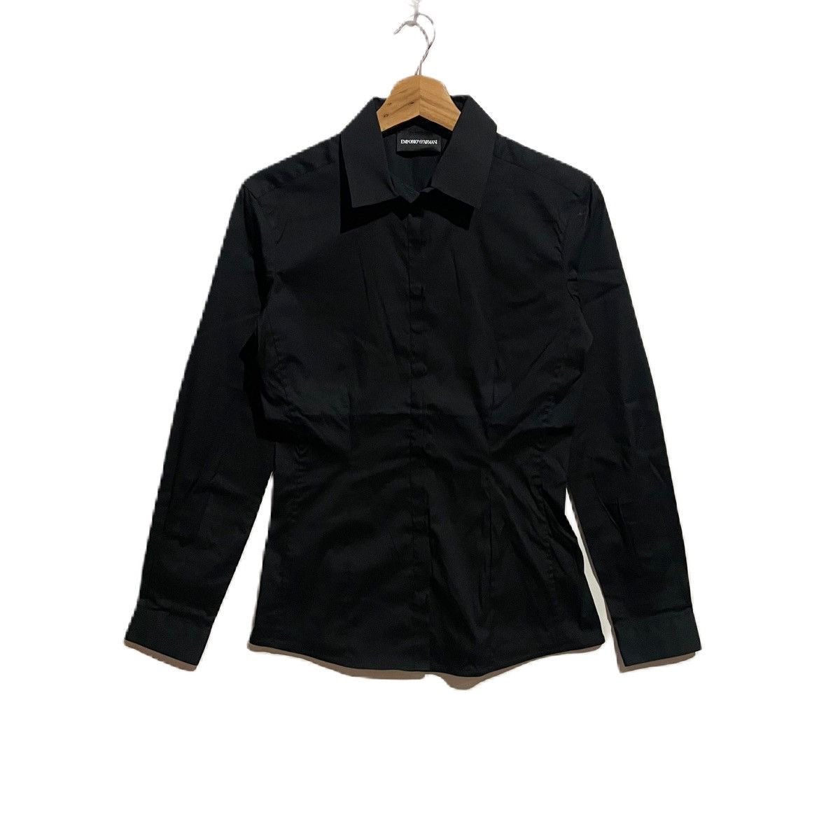 Designer × Emporio Armani Emporio Armani Button Up Long Sleeve Polo Shirt Size US S / EU 44-46 / 1 - 1 Thumbnail