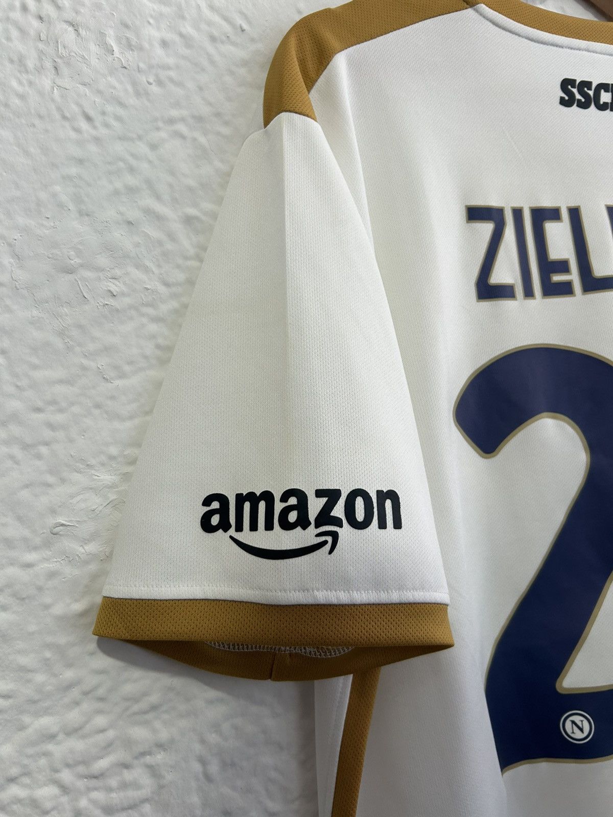 Giorgio Armani 2021-22 Piotr Zielinski SSC Napoli EA7 Away Kit Size US XXL / EU 58 / 5 - 3 Thumbnail