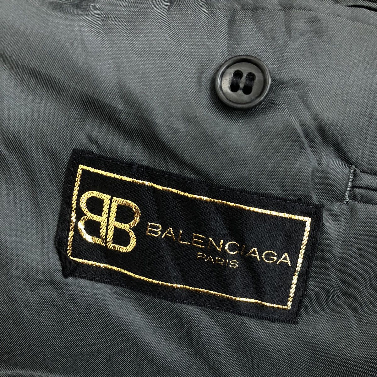 Balenciaga Vintage BALENCIAGA Paris Blazer Size 46R - 5 Thumbnail