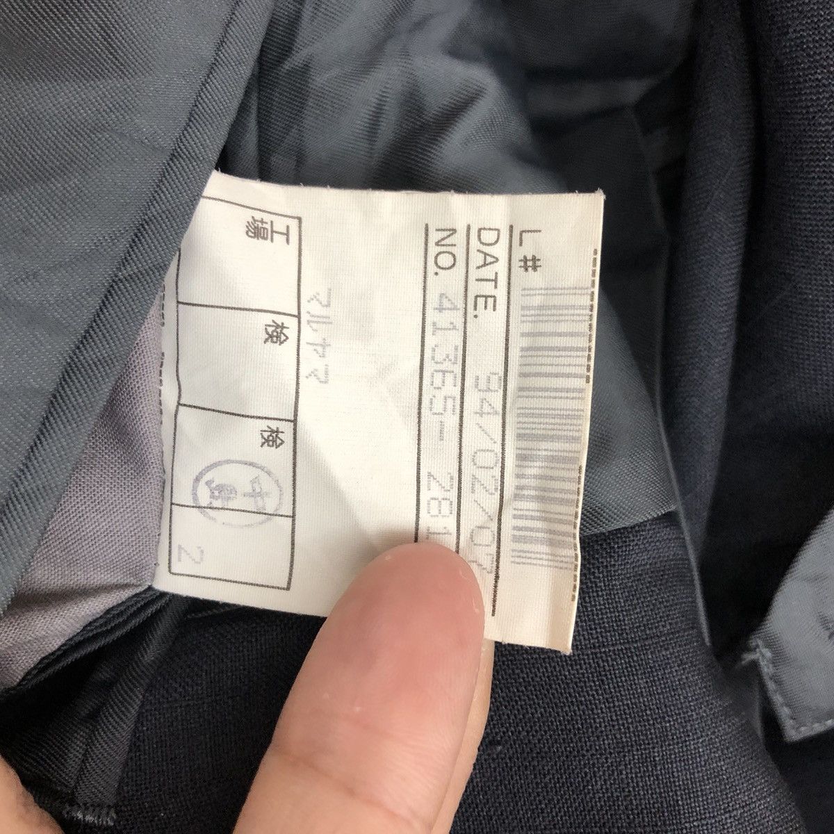 Balenciaga Vintage BALENCIAGA Paris Blazer Size 46R - 7 Thumbnail