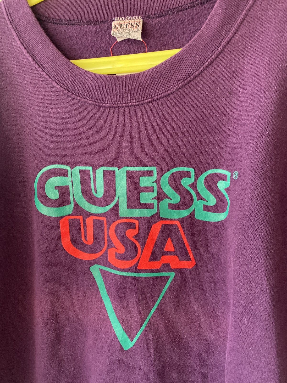 Guess × Vintage VINTAGE GUESS SWEATSHIRT Size US M / EU 48-50 / 2 - 2 Thumbnail