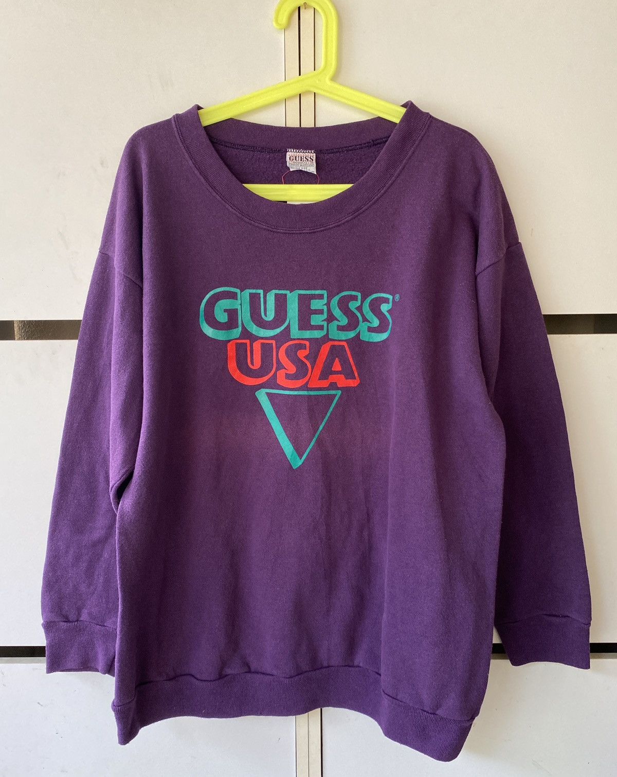 Guess × Vintage VINTAGE GUESS SWEATSHIRT Size US M / EU 48-50 / 2 - 1 Thumbnail