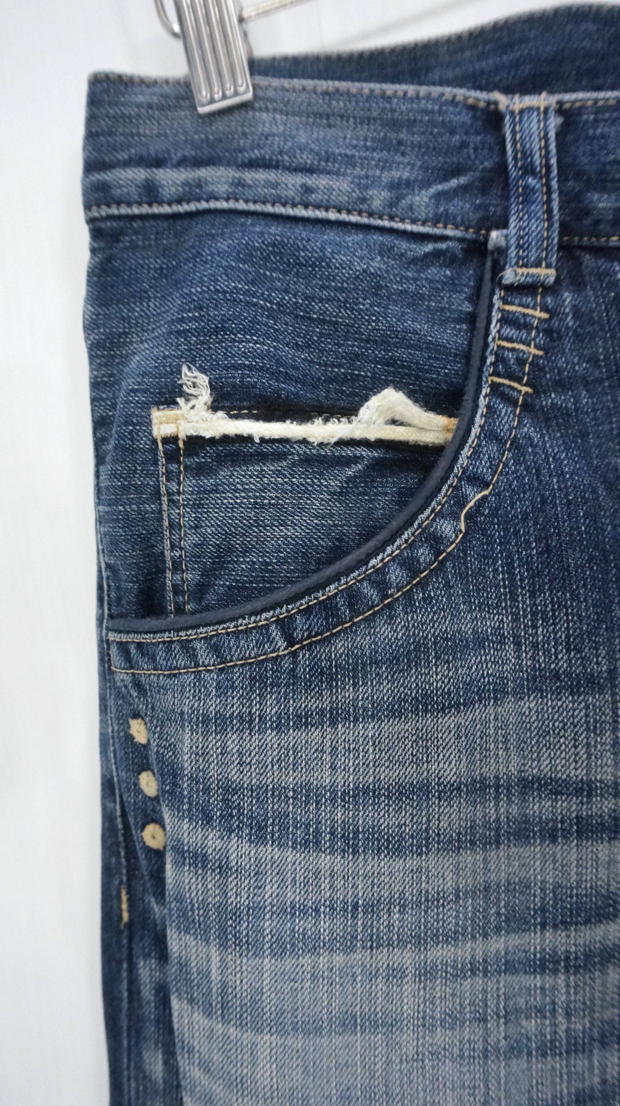 Hysteric Glamour OZONE ROCKS Jeans Made in Japan Denim Size US 32 / EU 48 - 6 Thumbnail