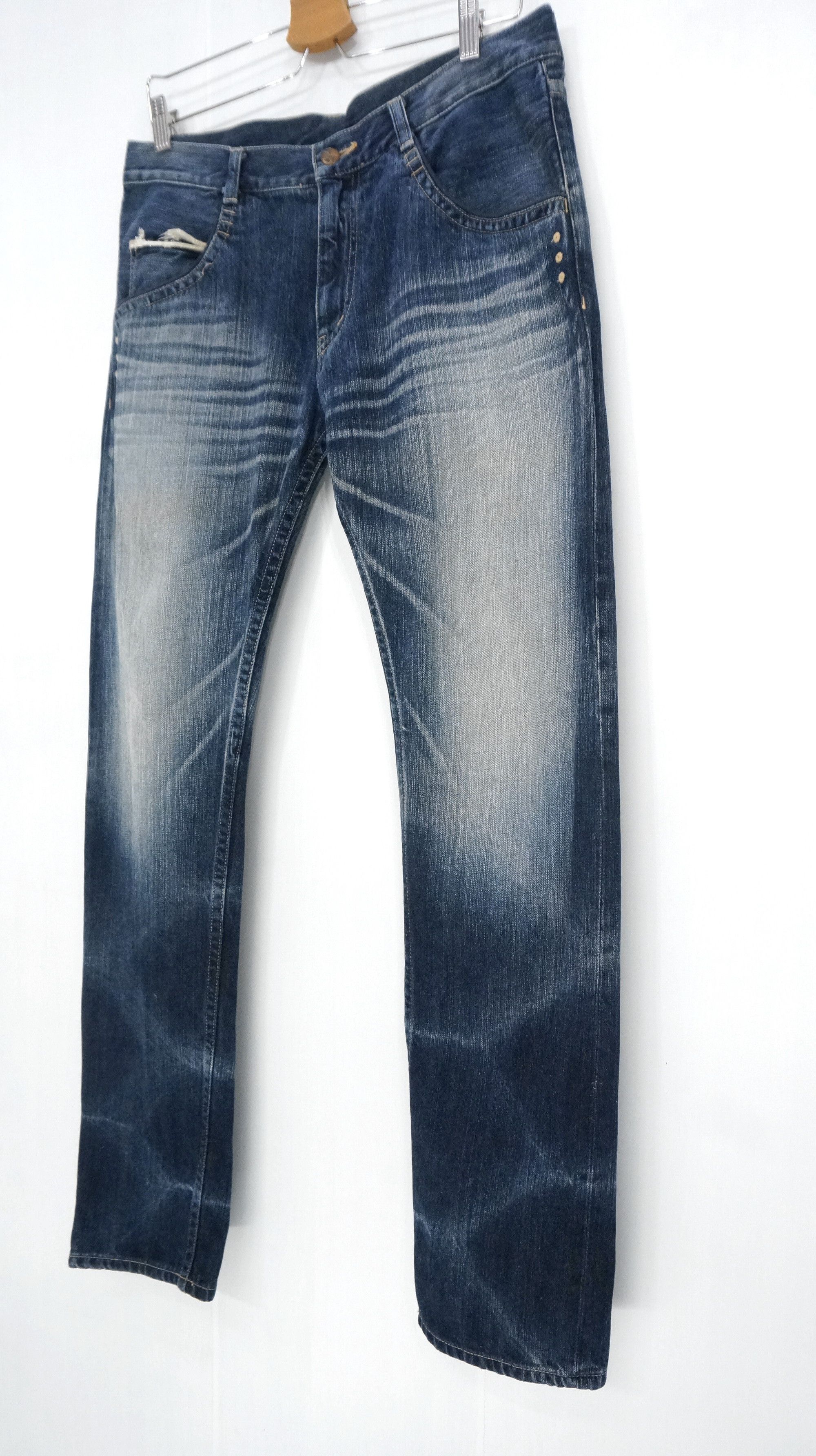 Hysteric Glamour OZONE ROCKS Jeans Made in Japan Denim Size US 32 / EU 48 - 3 Thumbnail