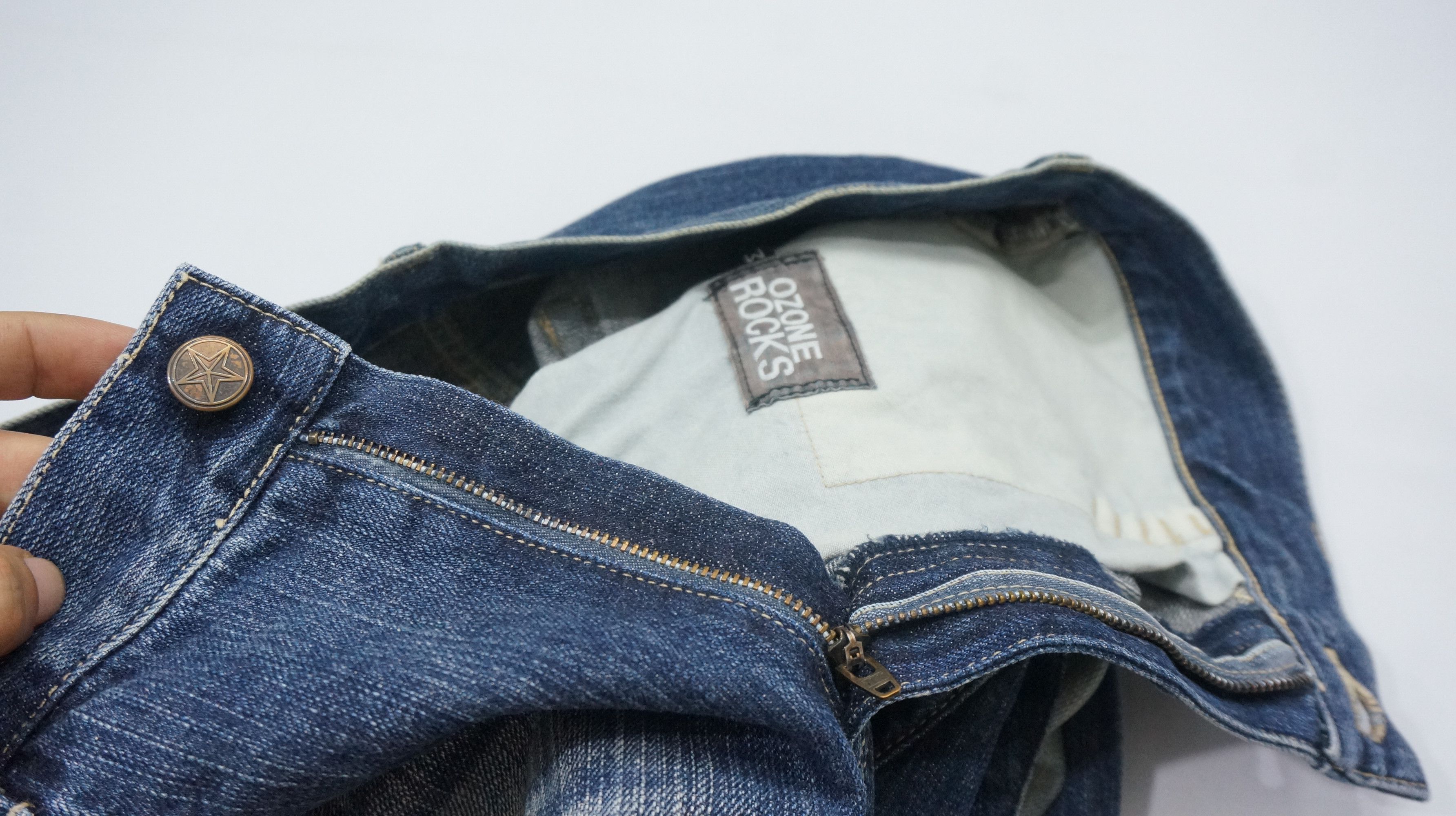 Hysteric Glamour OZONE ROCKS Jeans Made in Japan Denim Size US 32 / EU 48 - 17 Thumbnail