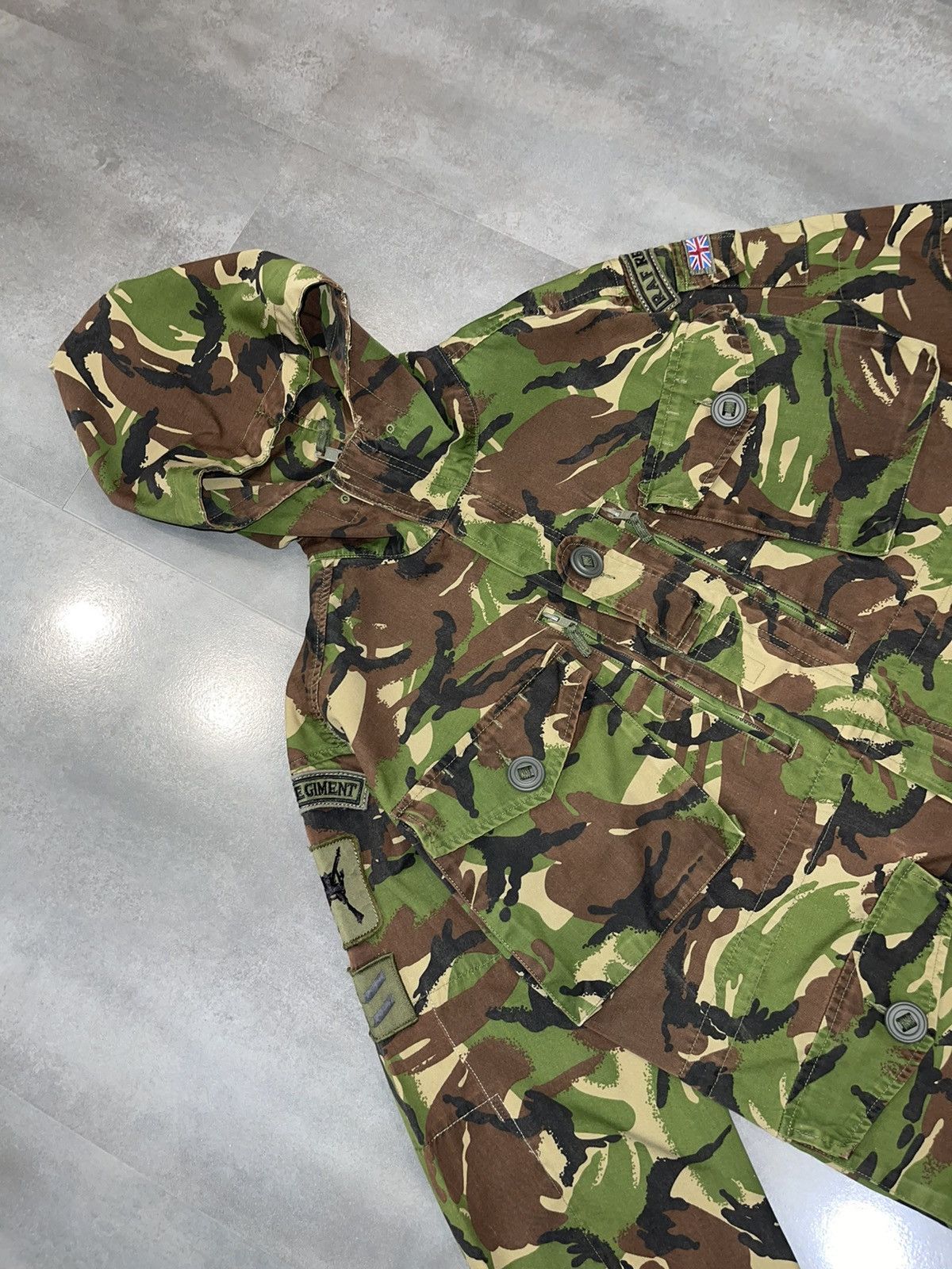 Other Raf Regiment Military Moro Cargo Multipocket Technical Parka Size US L / EU 52-54 / 3 - 11 Thumbnail