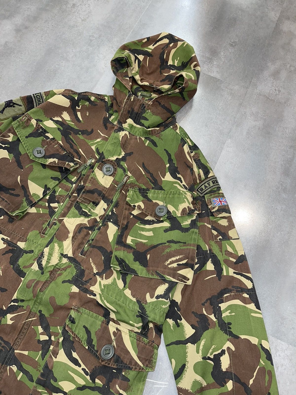 Other Raf Regiment Military Moro Cargo Multipocket Technical Parka Size US L / EU 52-54 / 3 - 10 Thumbnail