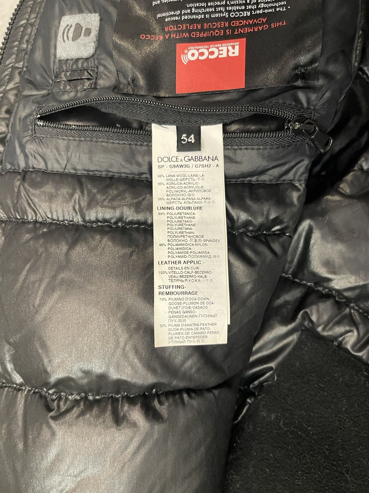 Dolce & Gabbana Dolce & Gabbana Handknit Technical Ski Parka Size US L / EU 52-54 / 3 - 22 Thumbnail