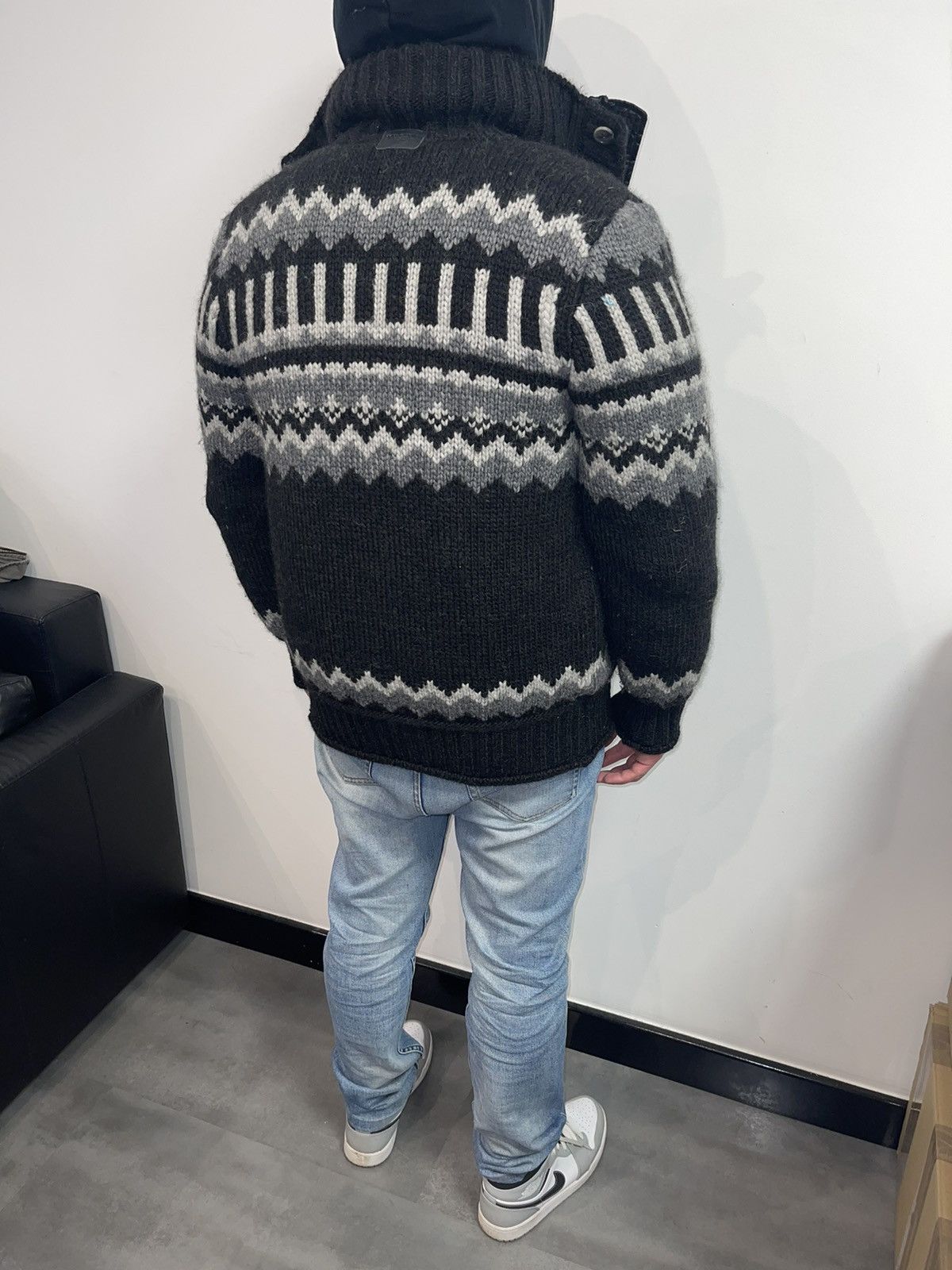 Dolce & Gabbana Dolce & Gabbana Handknit Technical Ski Parka Size US L / EU 52-54 / 3 - 3 Thumbnail