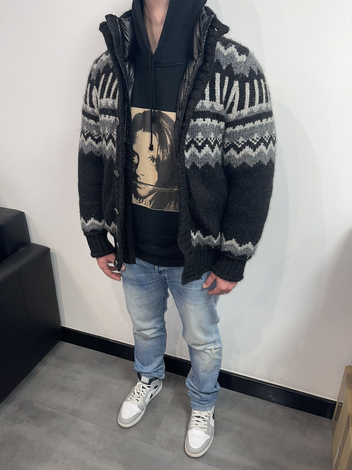 Dolce & Gabbana Dolce & Gabbana Handknit Technical Ski Parka Size US L / EU 52-54 / 3 - 2 Thumbnail