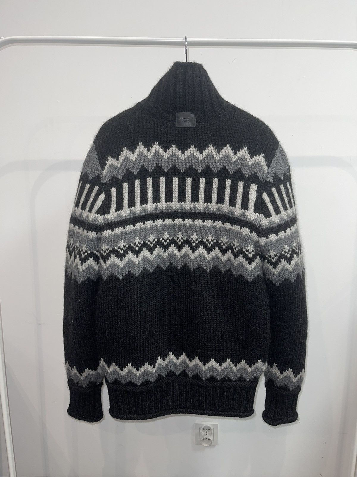 Dolce & Gabbana Dolce & Gabbana Handknit Technical Ski Parka Size US L / EU 52-54 / 3 - 7 Thumbnail