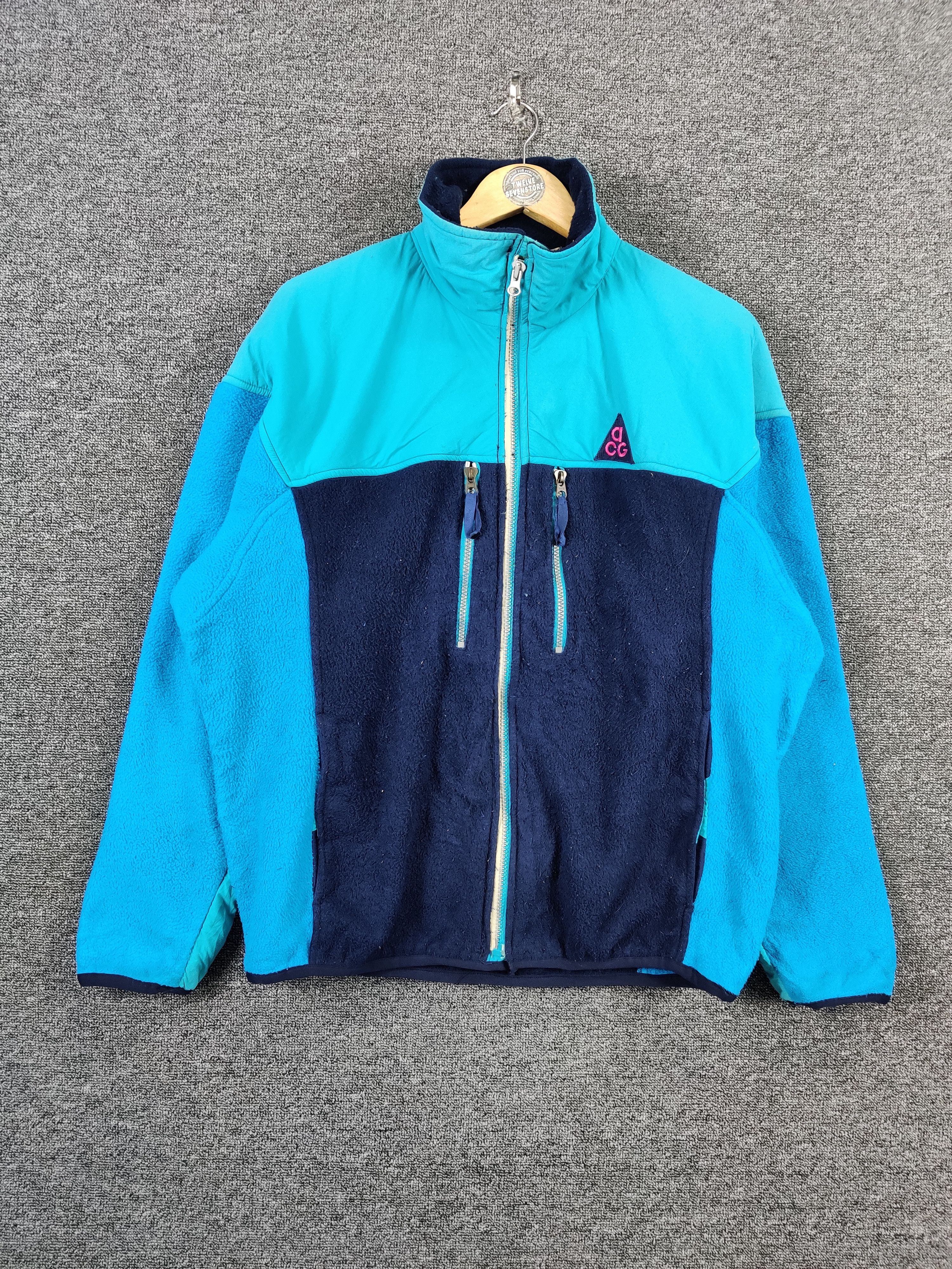 Nike ACG Vintage 80s nike acg makalu fleece jacket | Grailed