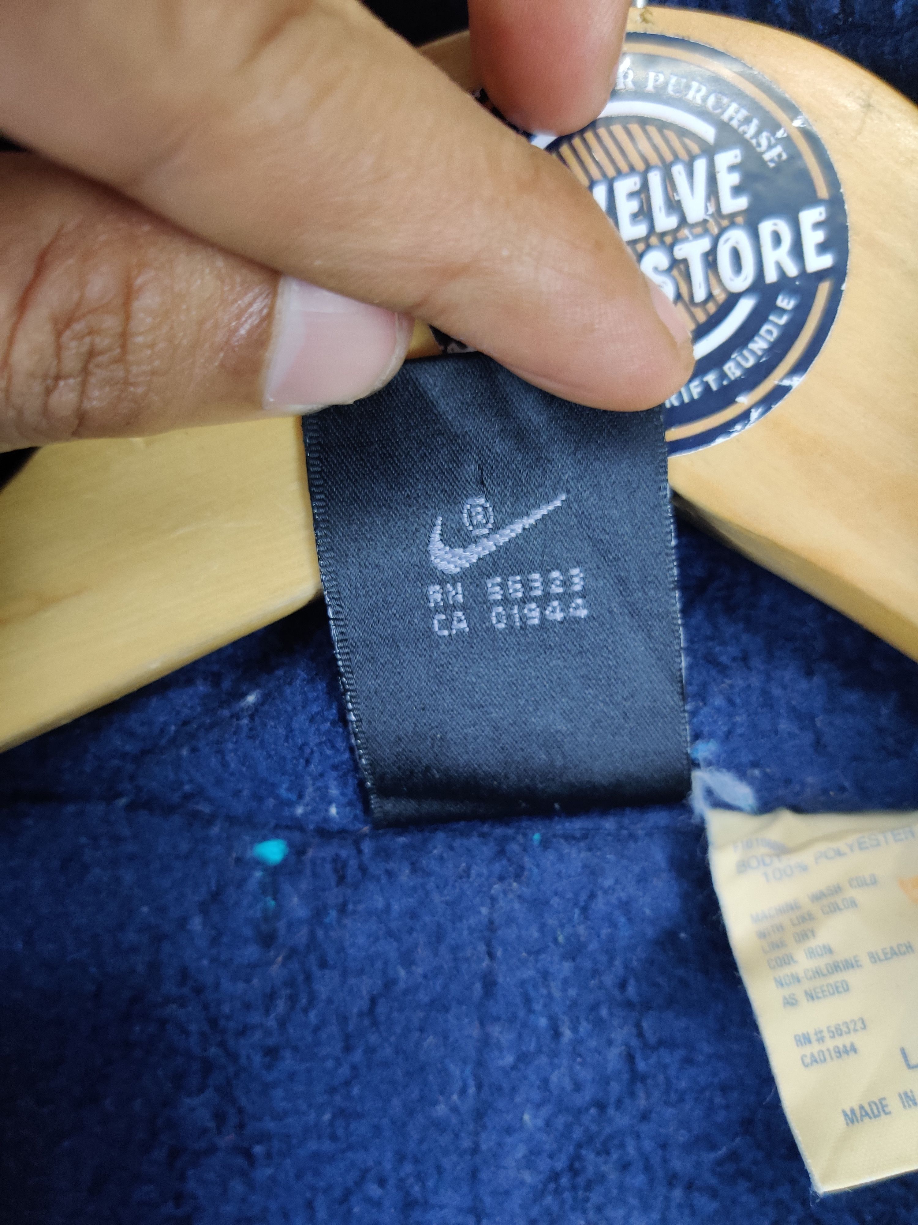 Nike Vintage Nike ACG Fleece Zipper Jacket Size US L / EU 52-54 / 3 - 10 Thumbnail