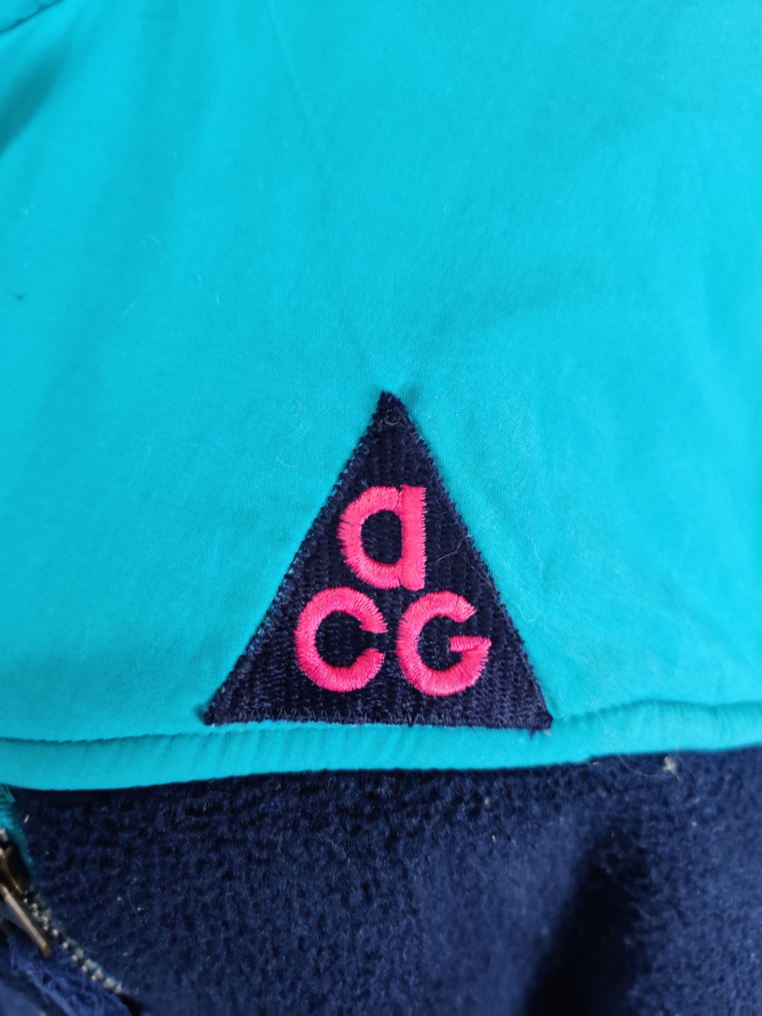 Nike Vintage Nike ACG Fleece Zipper Jacket Size US L / EU 52-54 / 3 - 7 Thumbnail