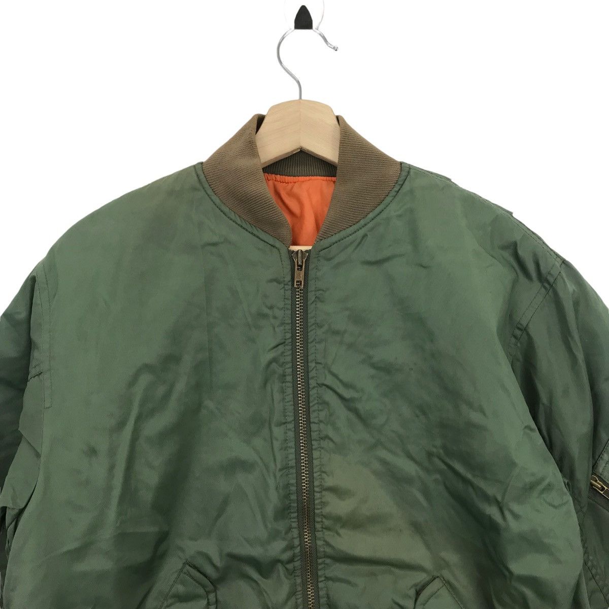 Japanese Brand × Vintage VINTAGE 90s KEARNEY HOUSE Stateless Bomber Jacket Union Size US M / EU 48-50 / 2 - 2 Thumbnail