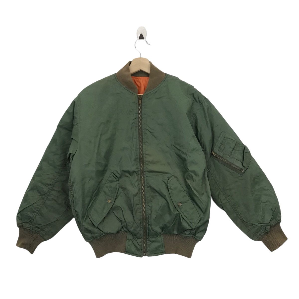 Japanese Brand × Vintage VINTAGE 90s KEARNEY HOUSE Stateless Bomber Jacket Union Size US M / EU 48-50 / 2 - 1 Thumbnail