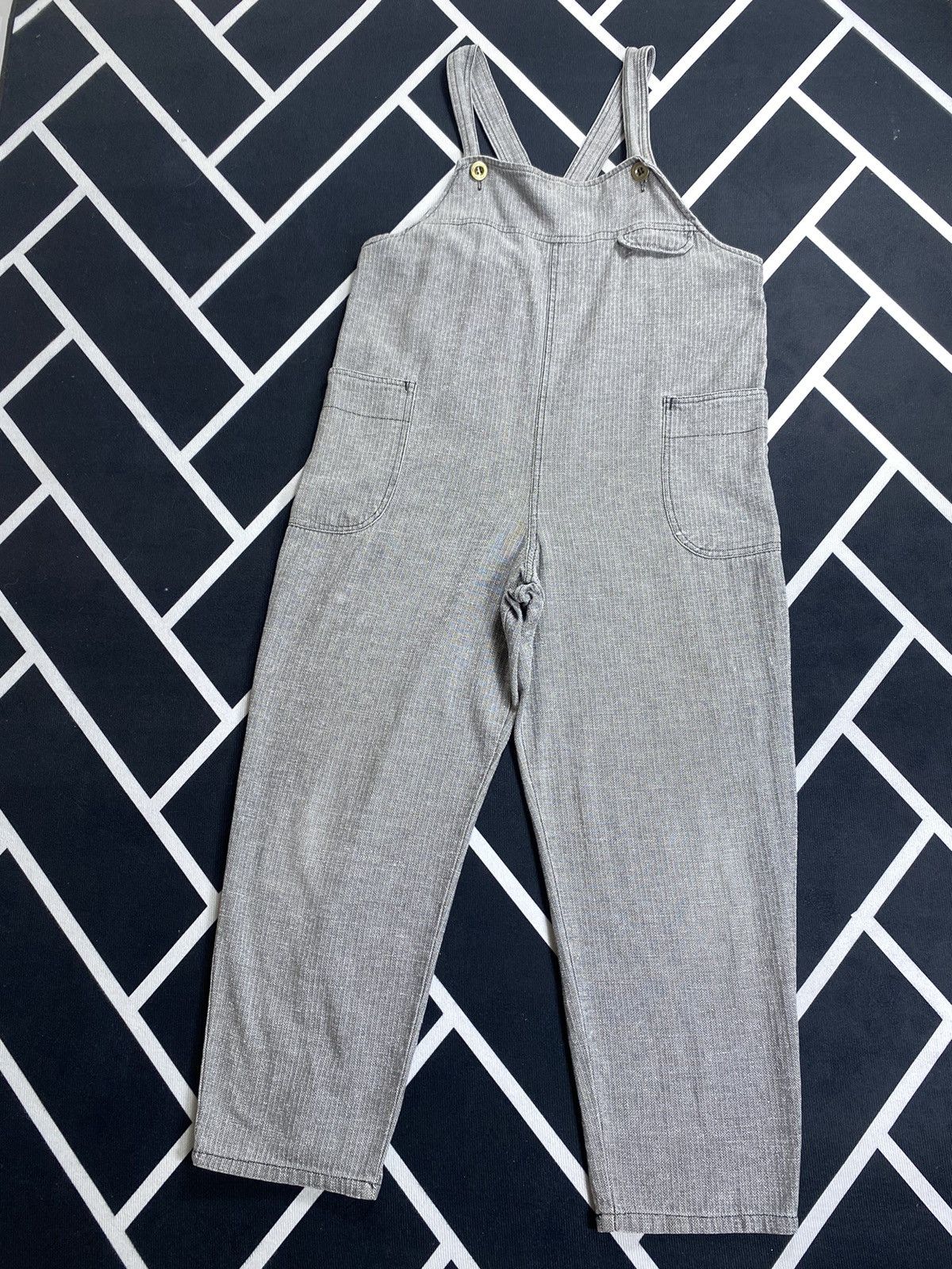 Japanese Brand × Vintage Vintage Japanese HBT Valkman Overalls Size US 27 - 1 Thumbnail