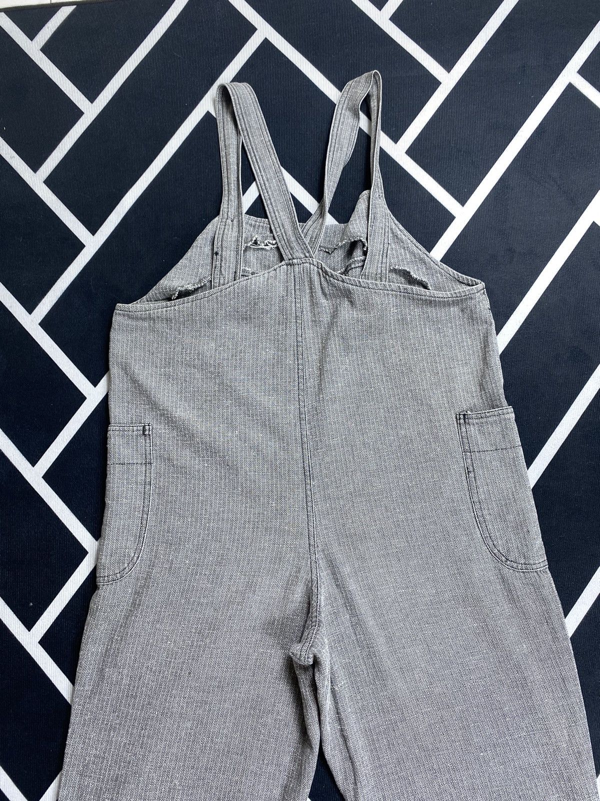 Japanese Brand × Vintage Vintage Japanese HBT Valkman Overalls Size US 27 - 6 Thumbnail