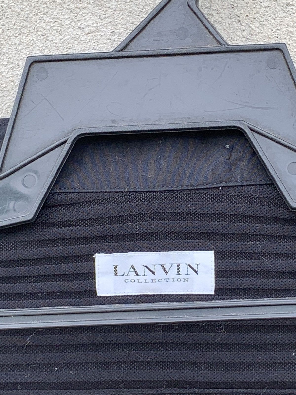 Lanvin Lanvin Black Long Sleeve Button Ups Stripe Shirt Size US M / EU 48-50 / 2 - 12 Thumbnail