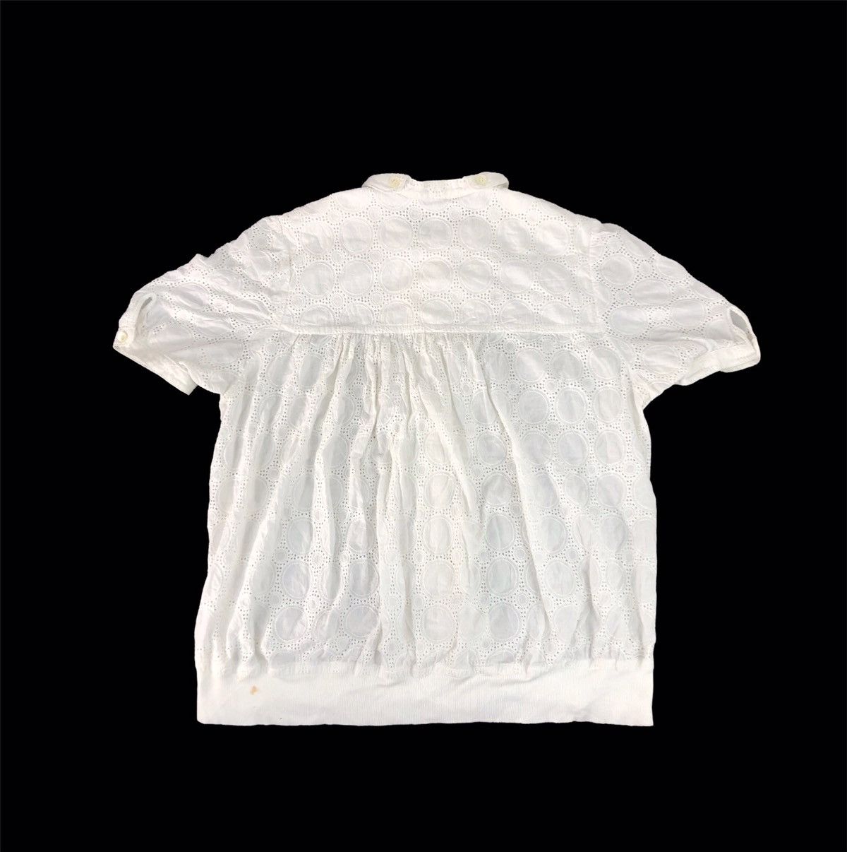 Issey Miyake × mercibeaucoup 90s Mercibeaucoup Issey Miyake Blouson Floral Design Shirt Size M / US 6-8 / IT 42-44 - 2 Thumbnail