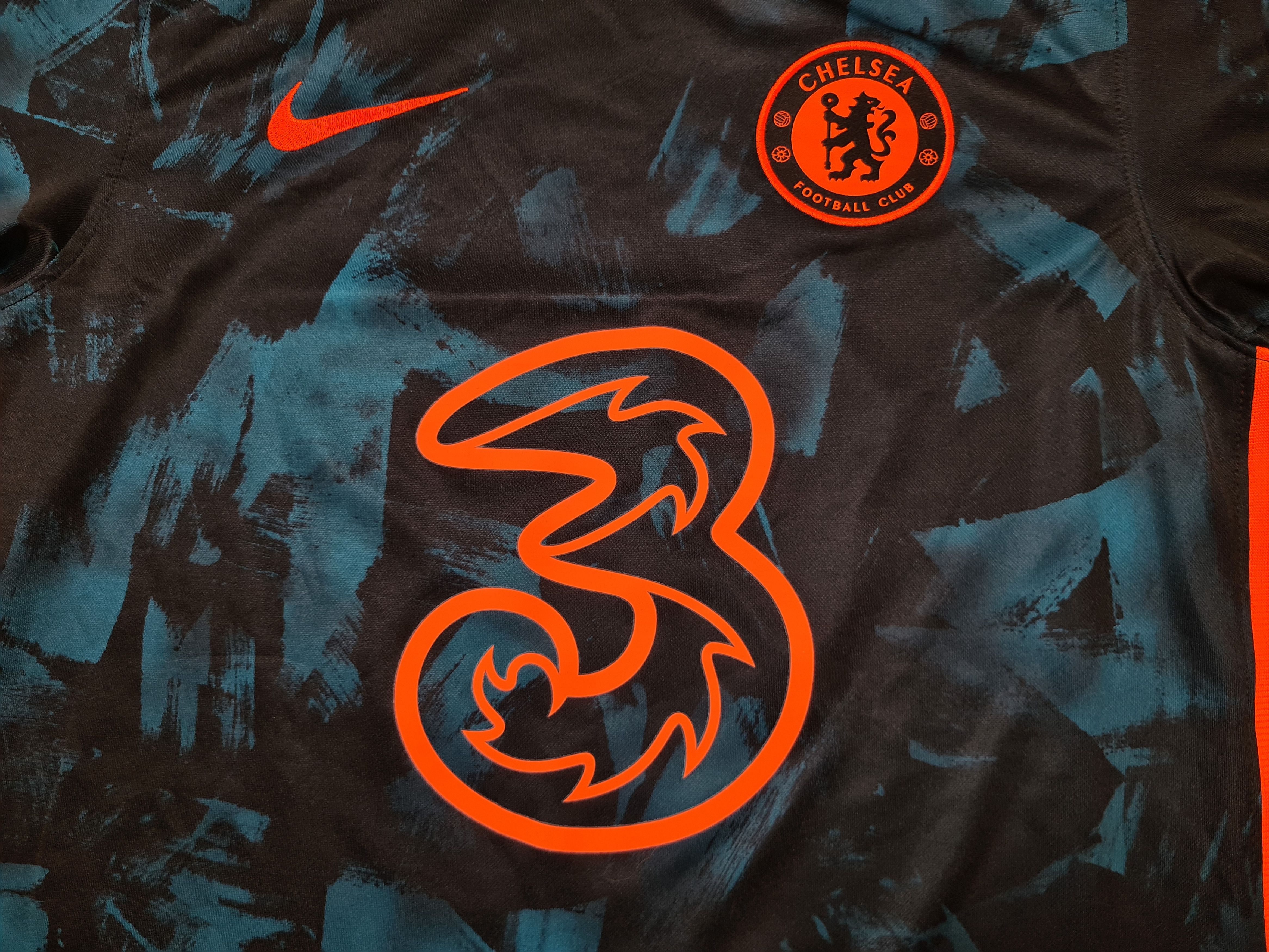 Chelsea Soccer CHELSEA 2021 2022 THIRD FOOTBALL SHIRT SOCCER JERSEY Size US S / EU 44-46 / 1 - 3 Thumbnail
