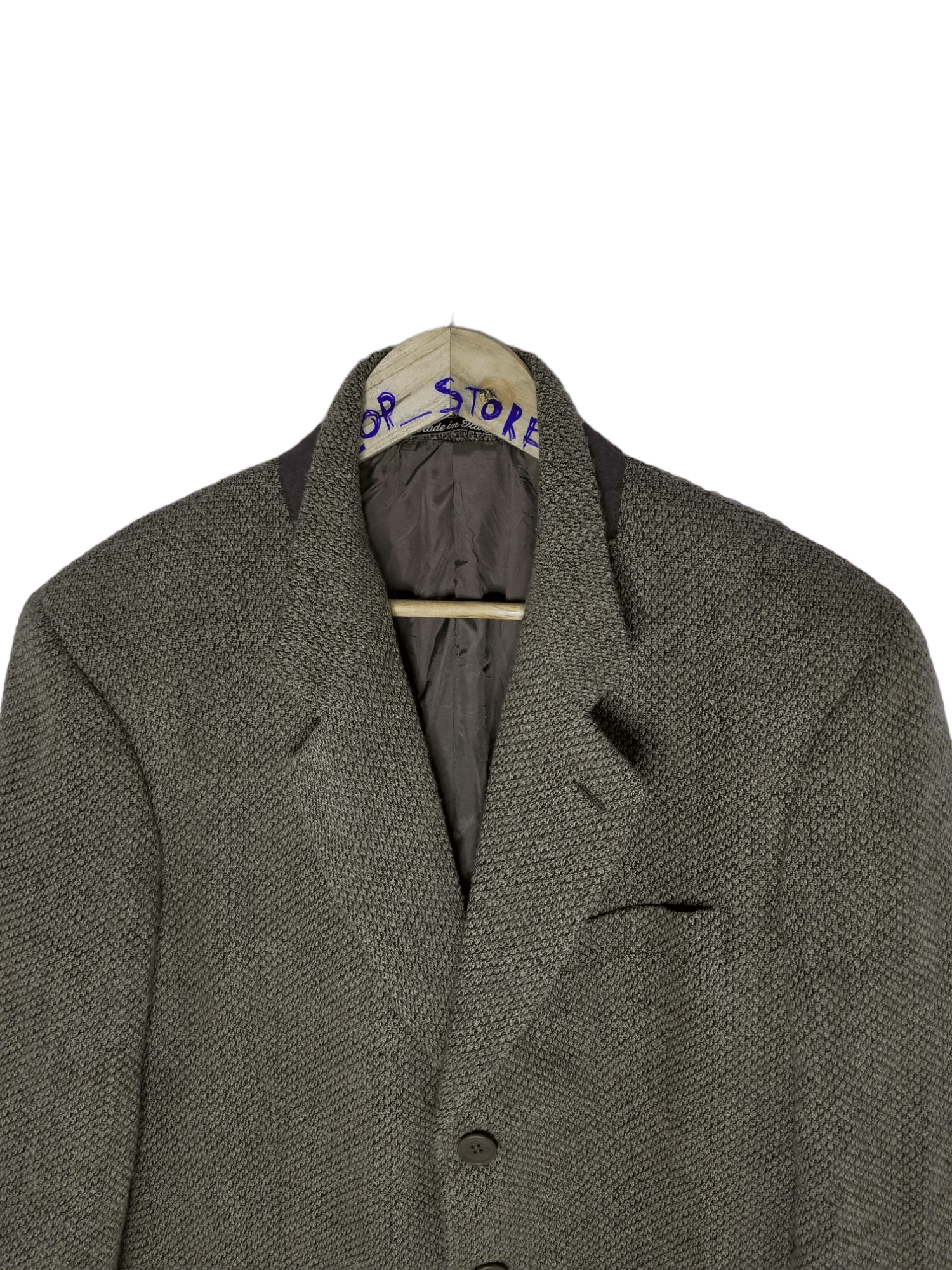 Giorgio Armani × Vintage Wool Blazer Giorgio Armani Size 40L - 3 Thumbnail