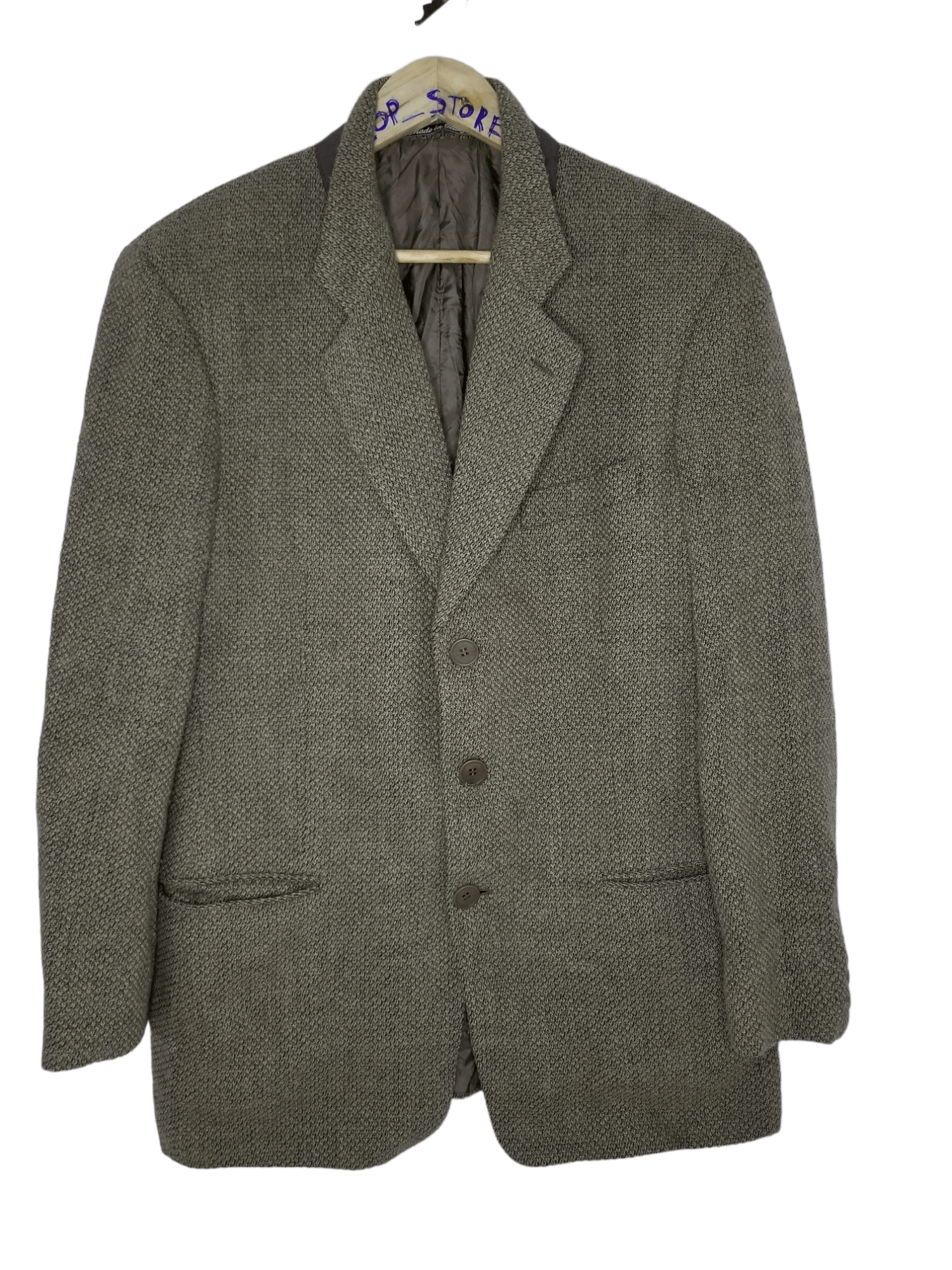 Giorgio Armani × Vintage Wool Blazer Giorgio Armani Size 40L - 1 Thumbnail