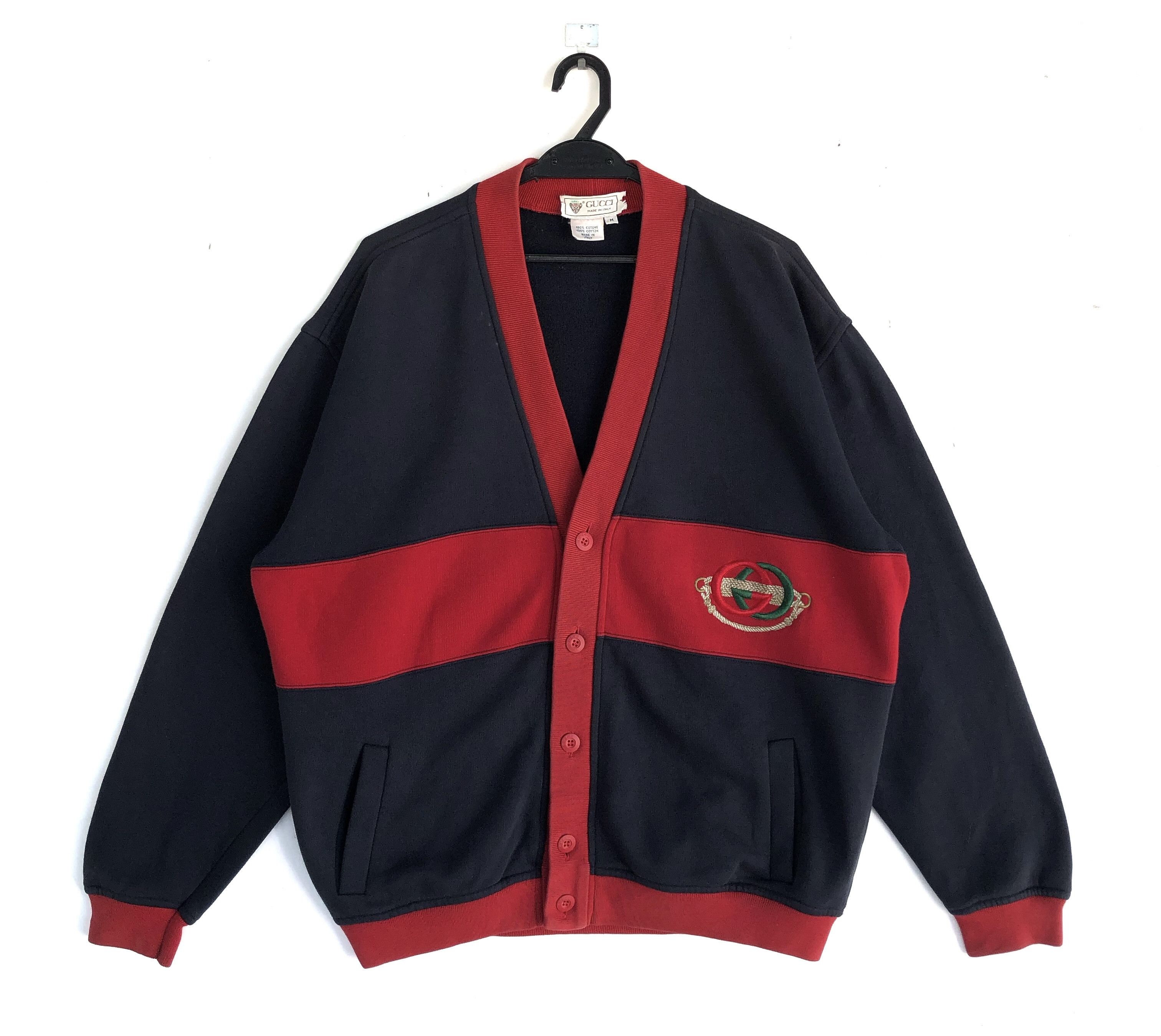 【送料&関税込】Gucci Embroidered Stretch Wool Blend Cardiga Gucci Embroidered Stretch Wool Blend Cardigan | Grailed