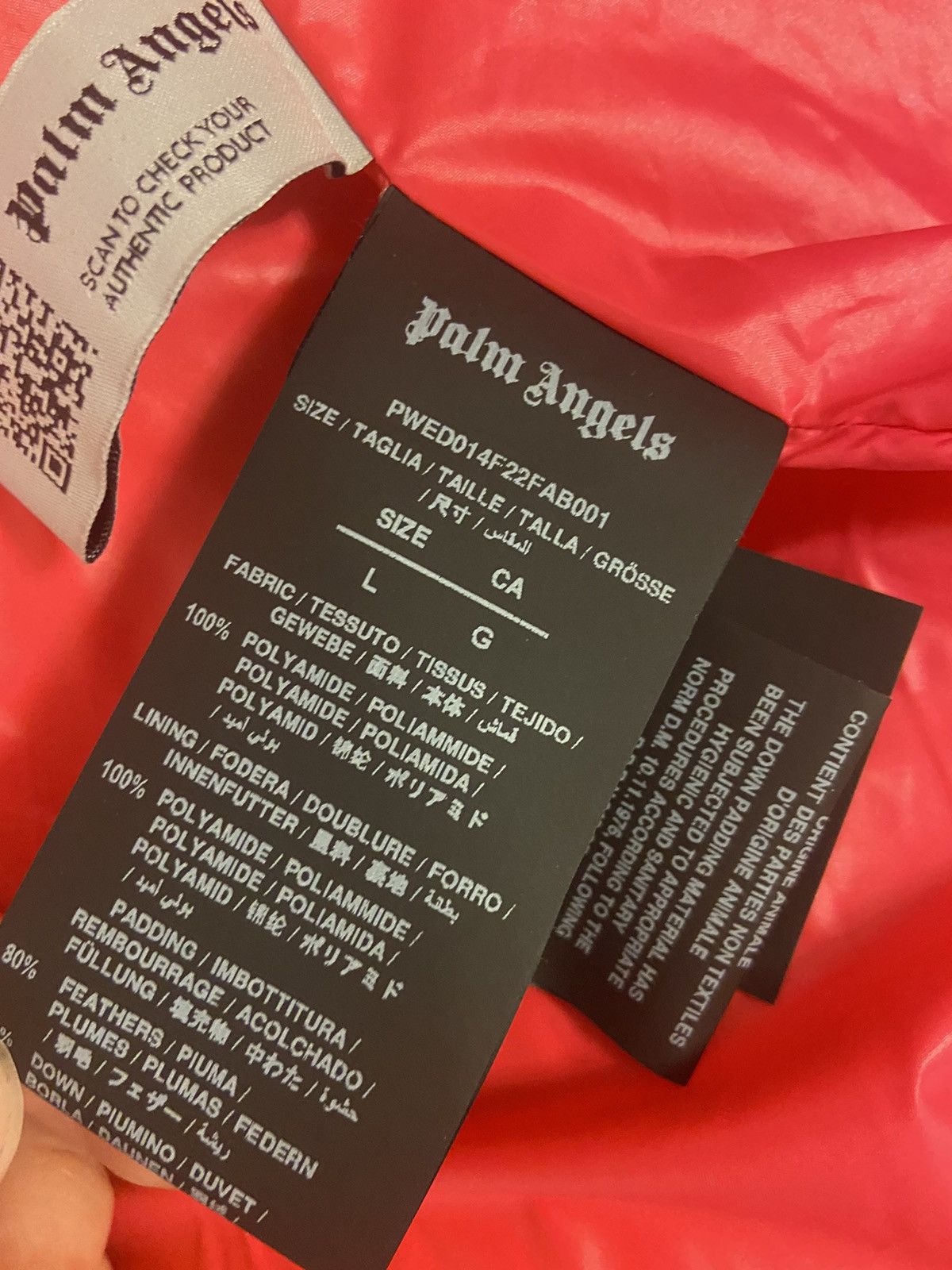 Palm Angels Palm Angels logo-print track jacket $1155 Size US L / EU 52-54 / 3 - 7 Thumbnail